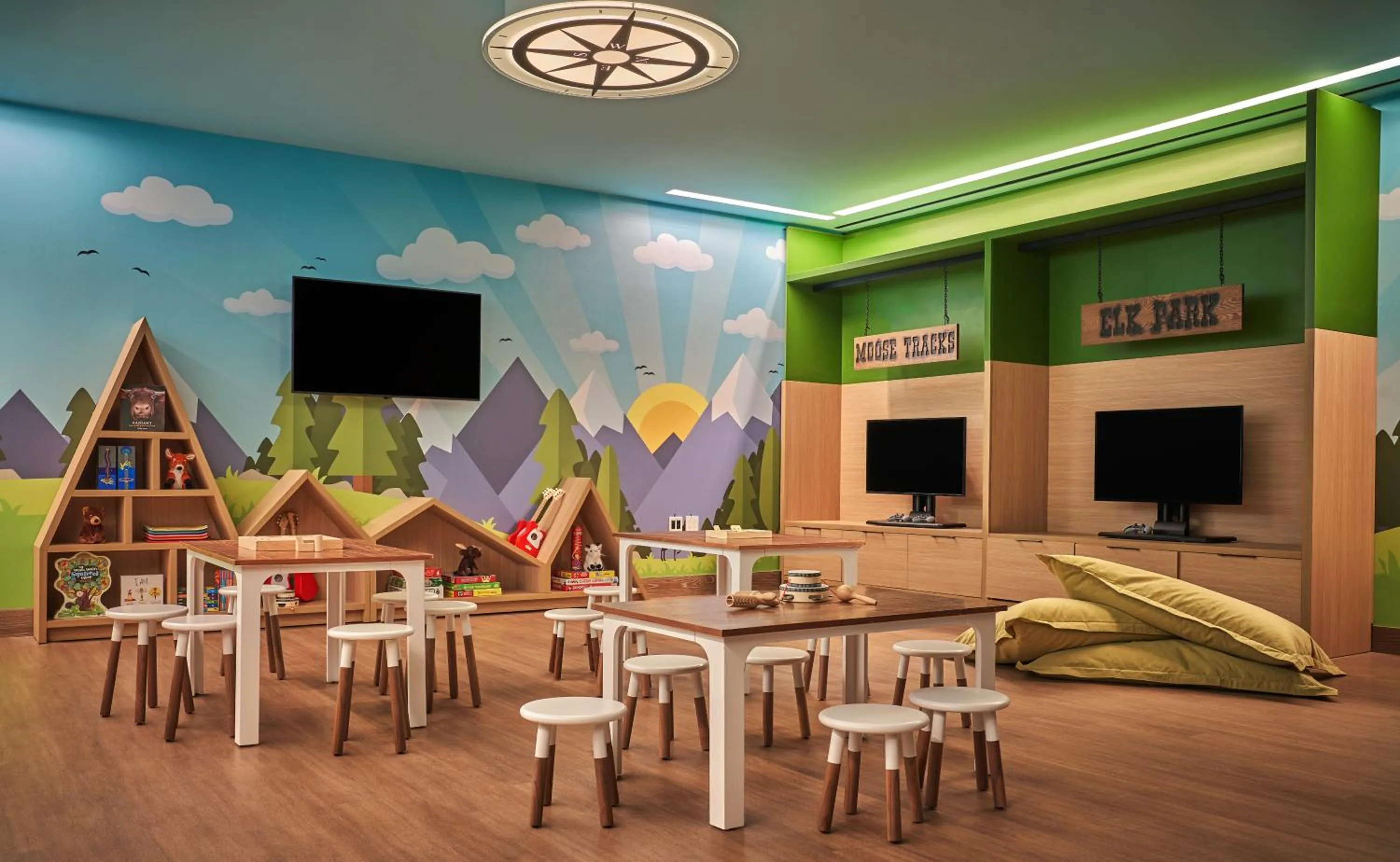 Kids's club in Montage Big Sky