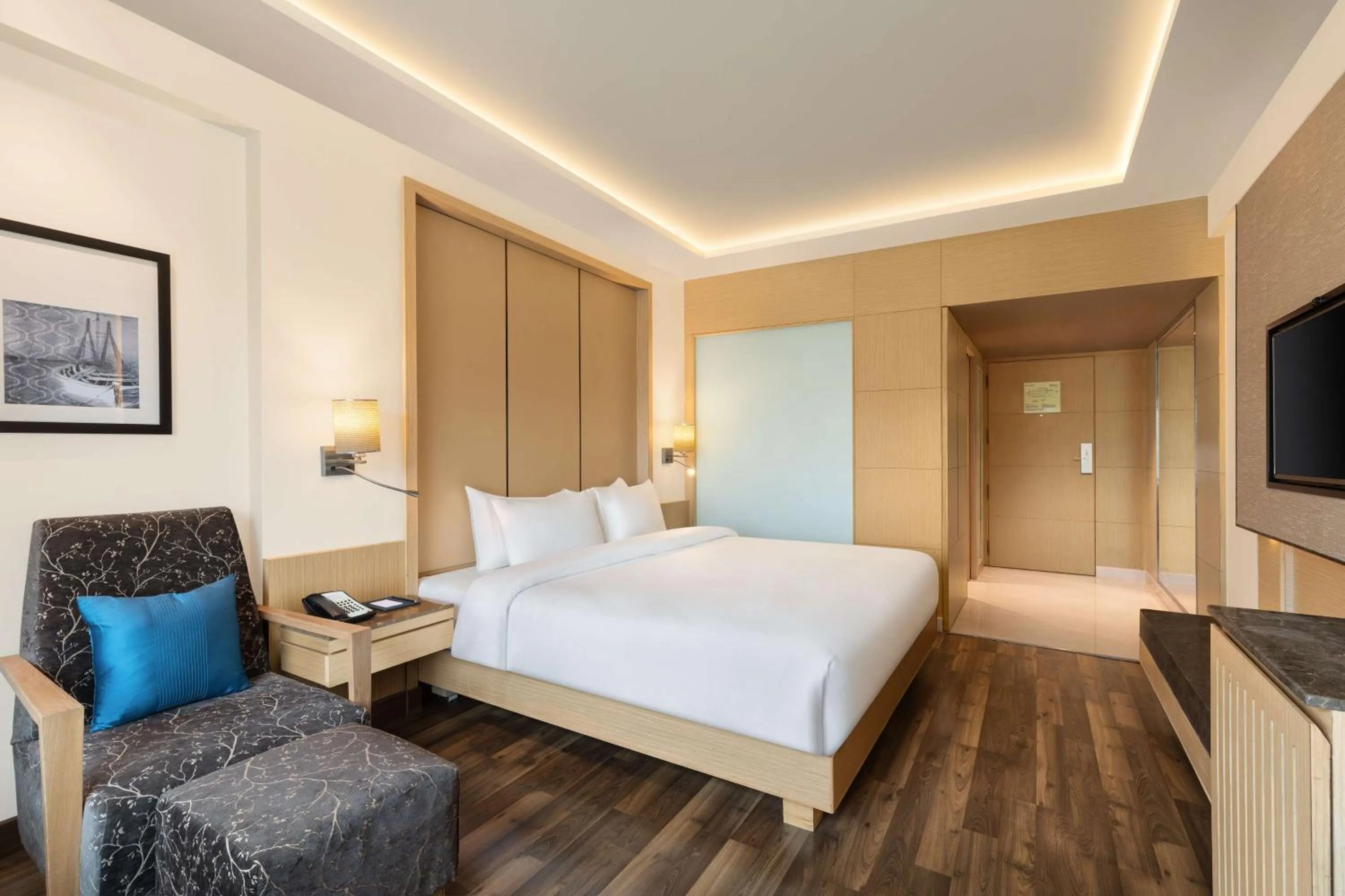 Bedroom, Bed in Radisson Mumbai Goregaon