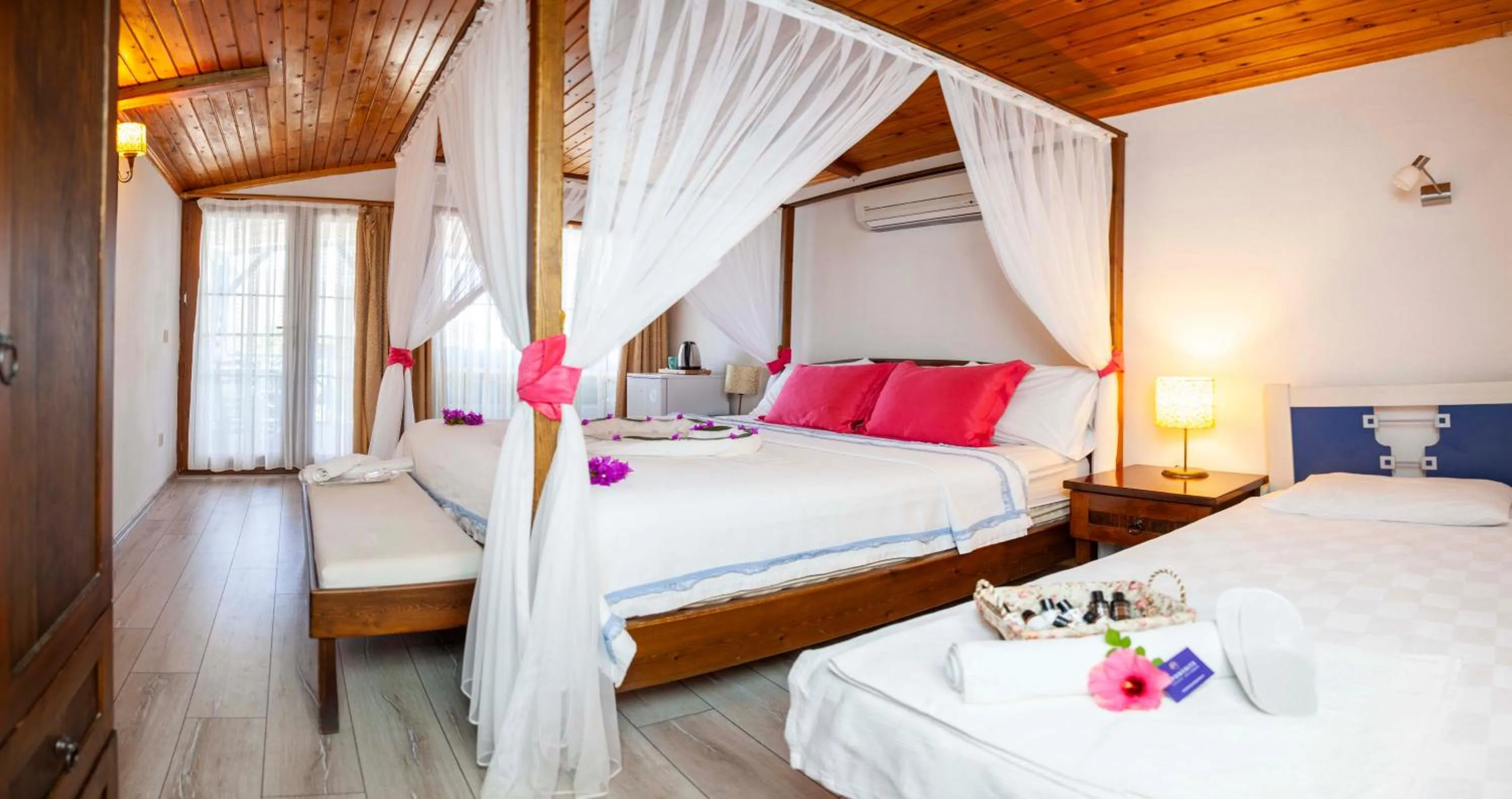 Bed in Aphrodite Hotel Bozburun