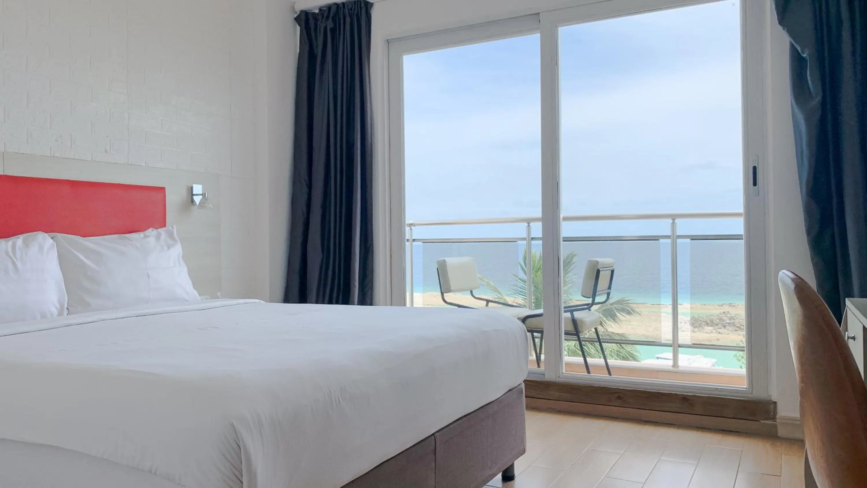 View (from property/room), Bed in iCom Marina Sea View