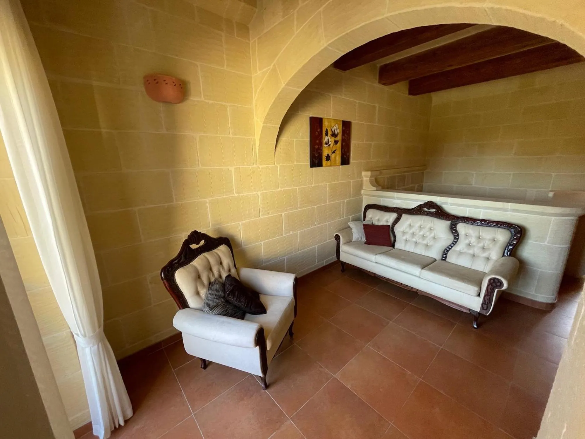 Living room, Bed in Gilju B&B