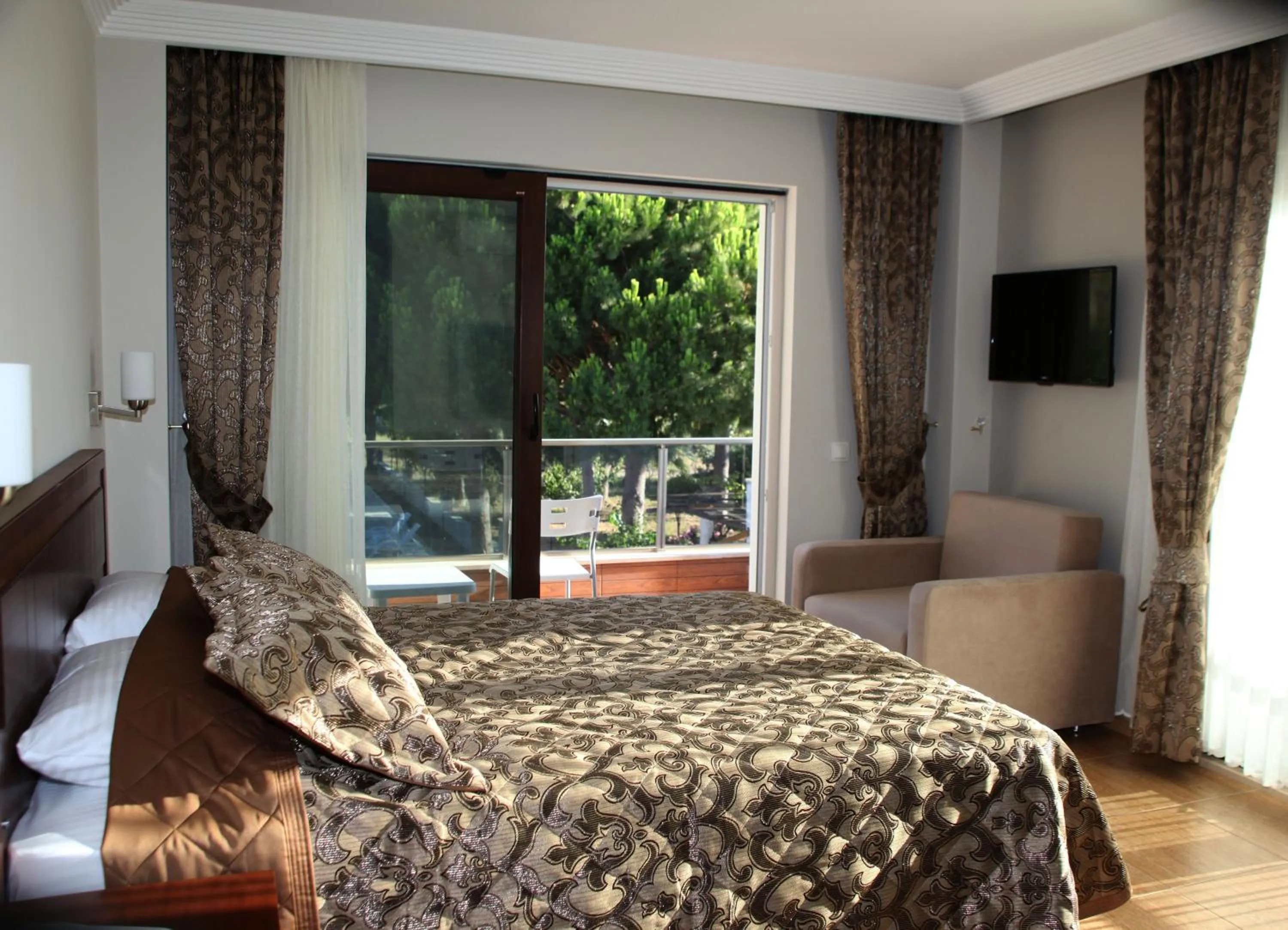 Bed in Keyf Konak Boutique Hotel
