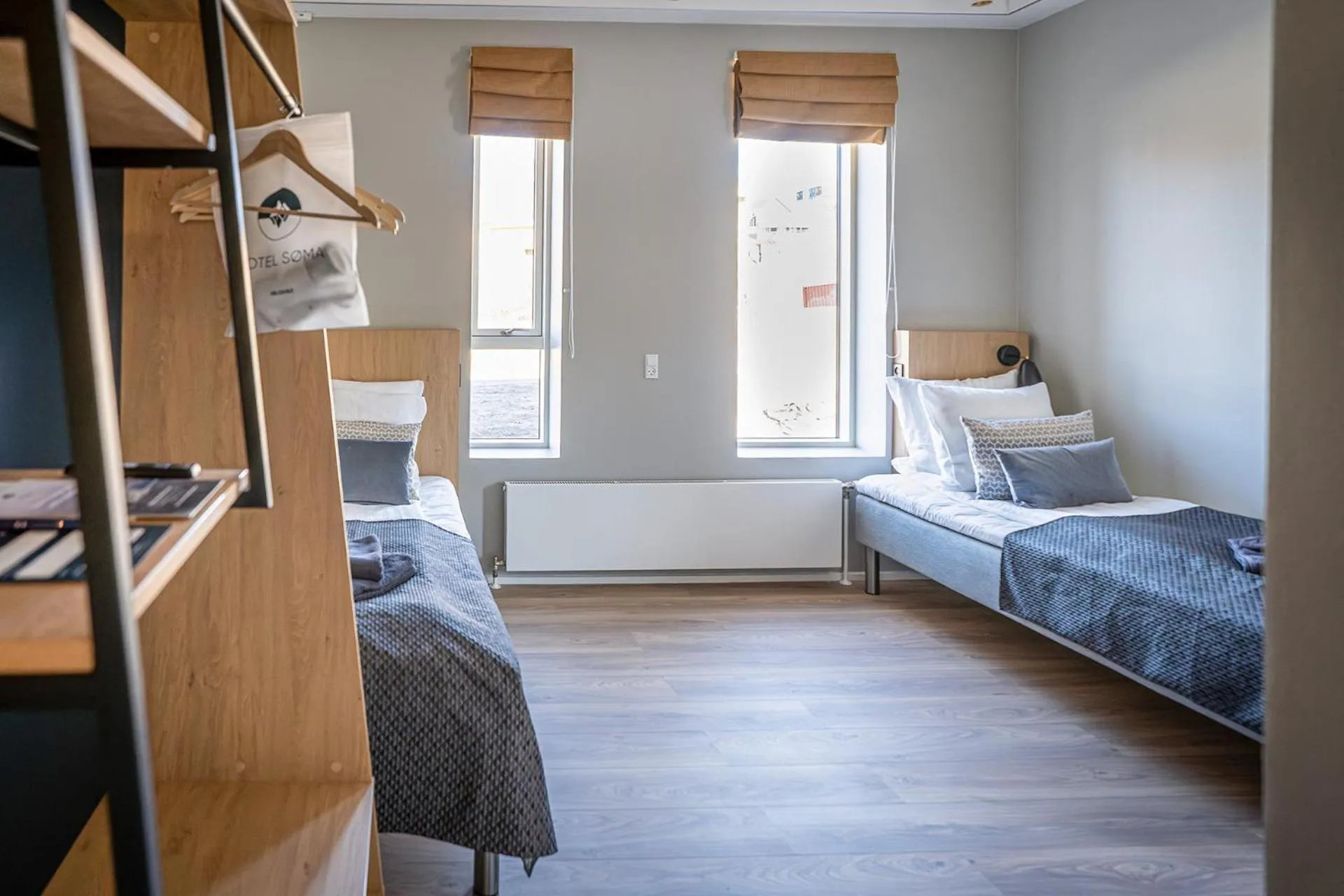 Bed in HOTEL SØMA Sisimiut