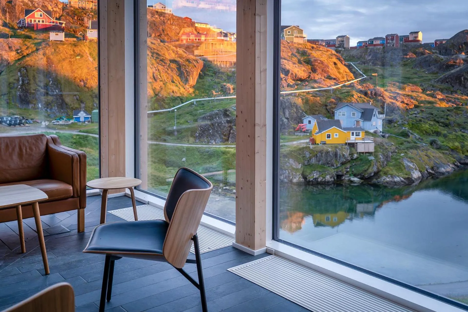 View (from property/room) in HOTEL SØMA Sisimiut