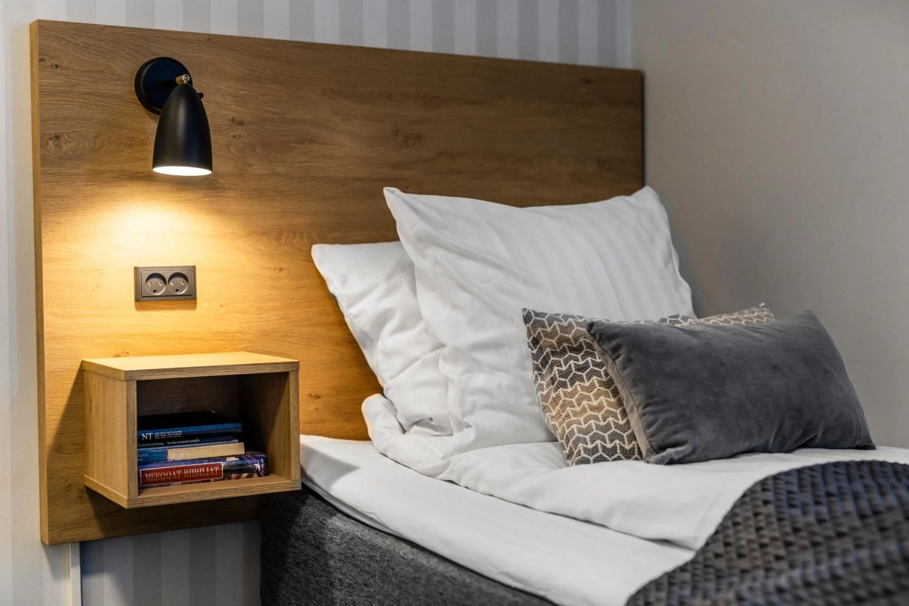 Bed in HOTEL SØMA Sisimiut