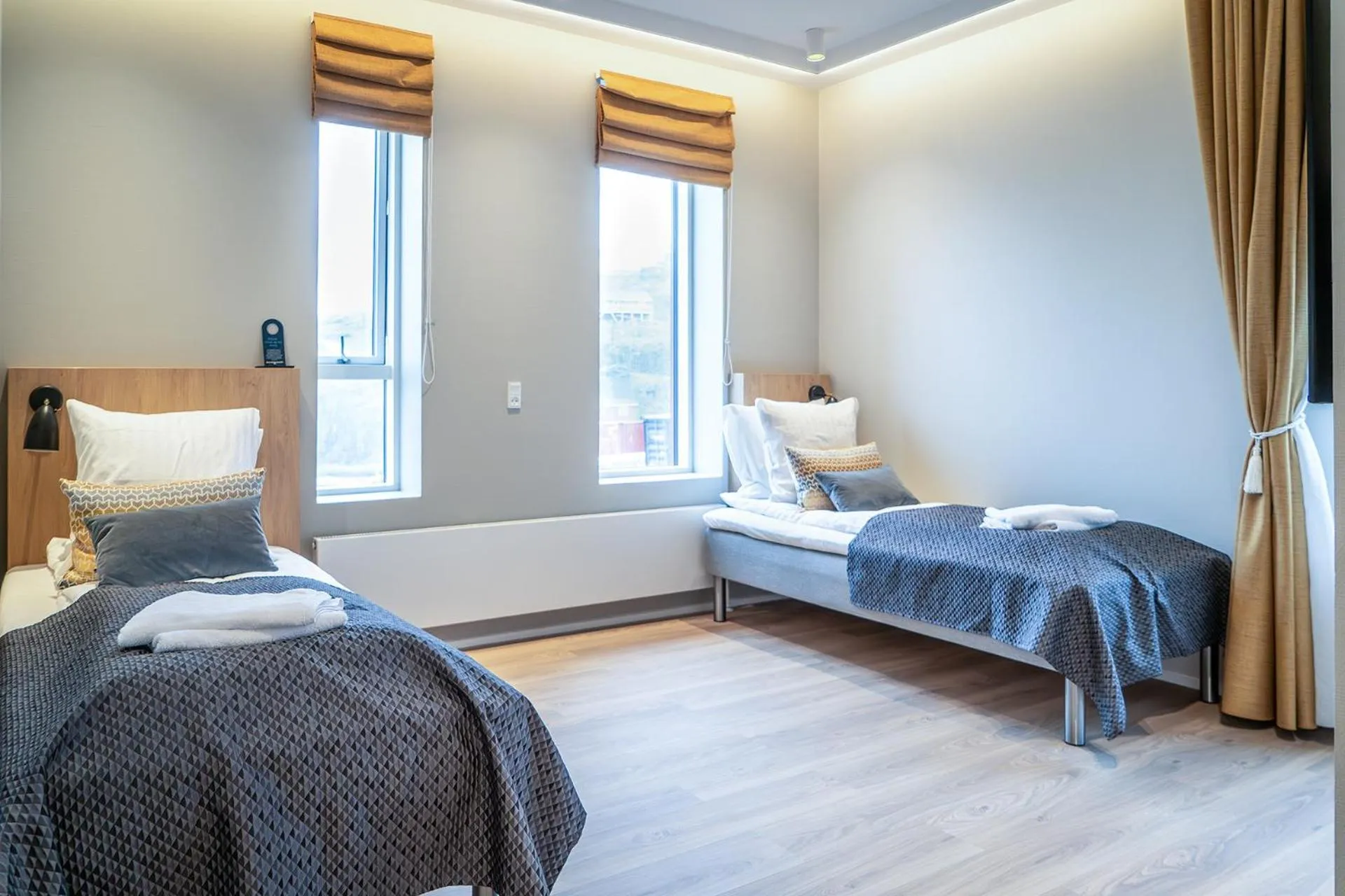 Bed in HOTEL SØMA Sisimiut