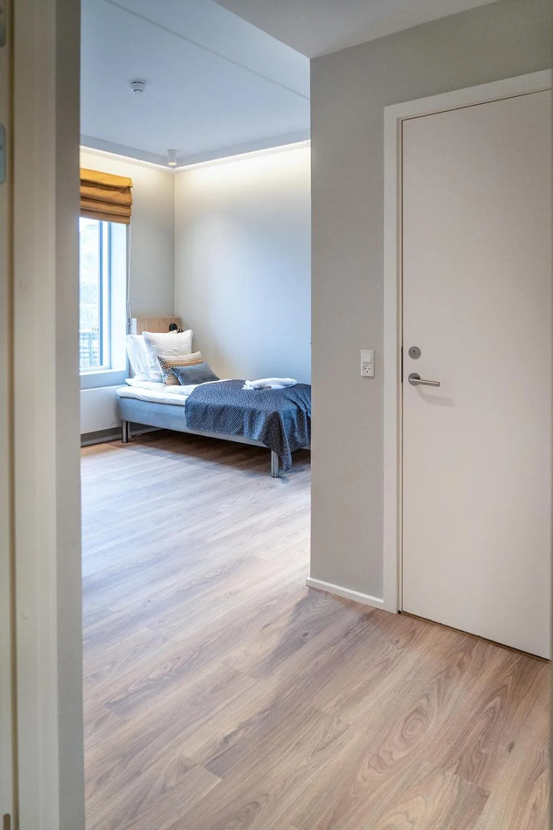 Bed in HOTEL SØMA Sisimiut