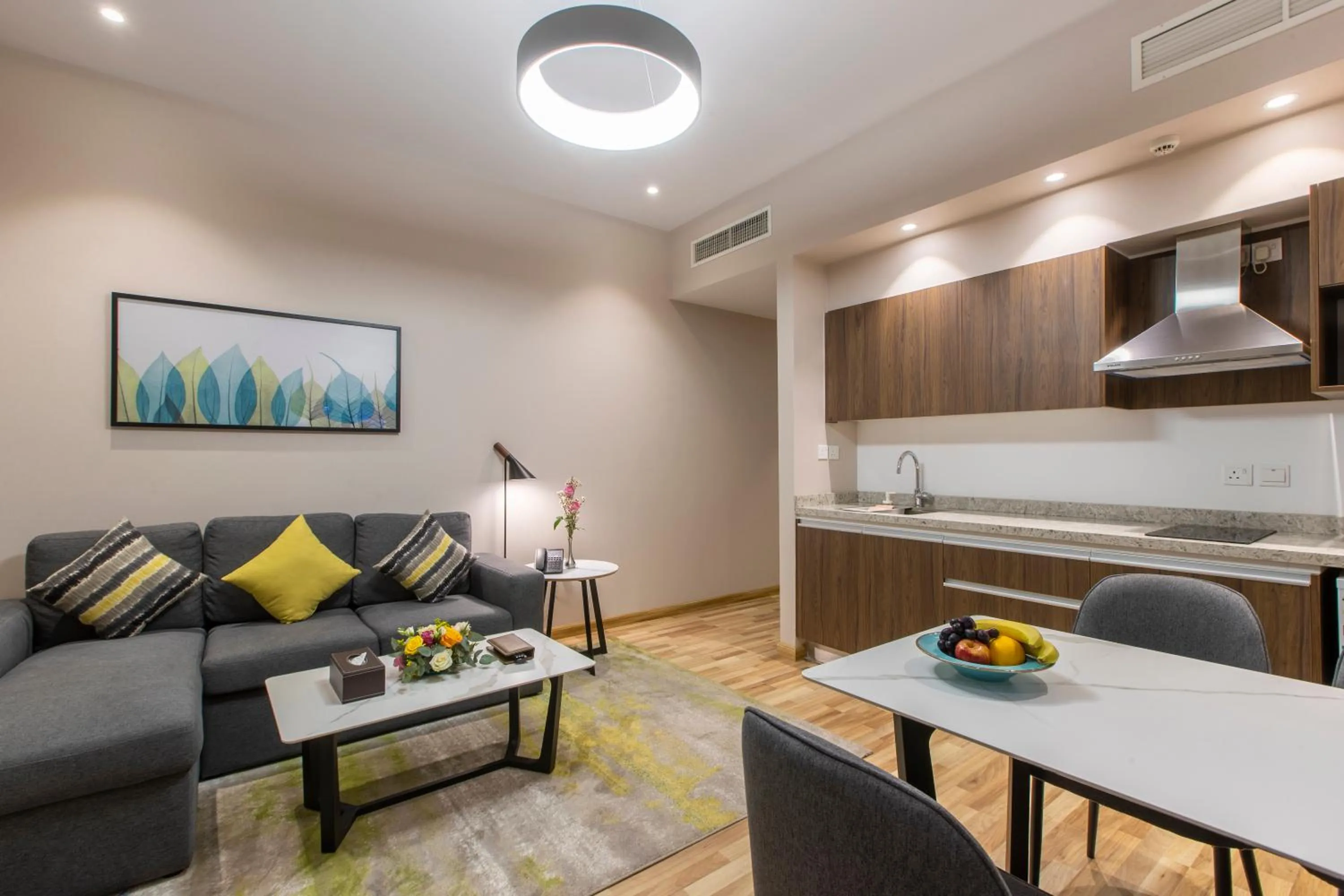 Living room in Beata Garden Serviced Apartment