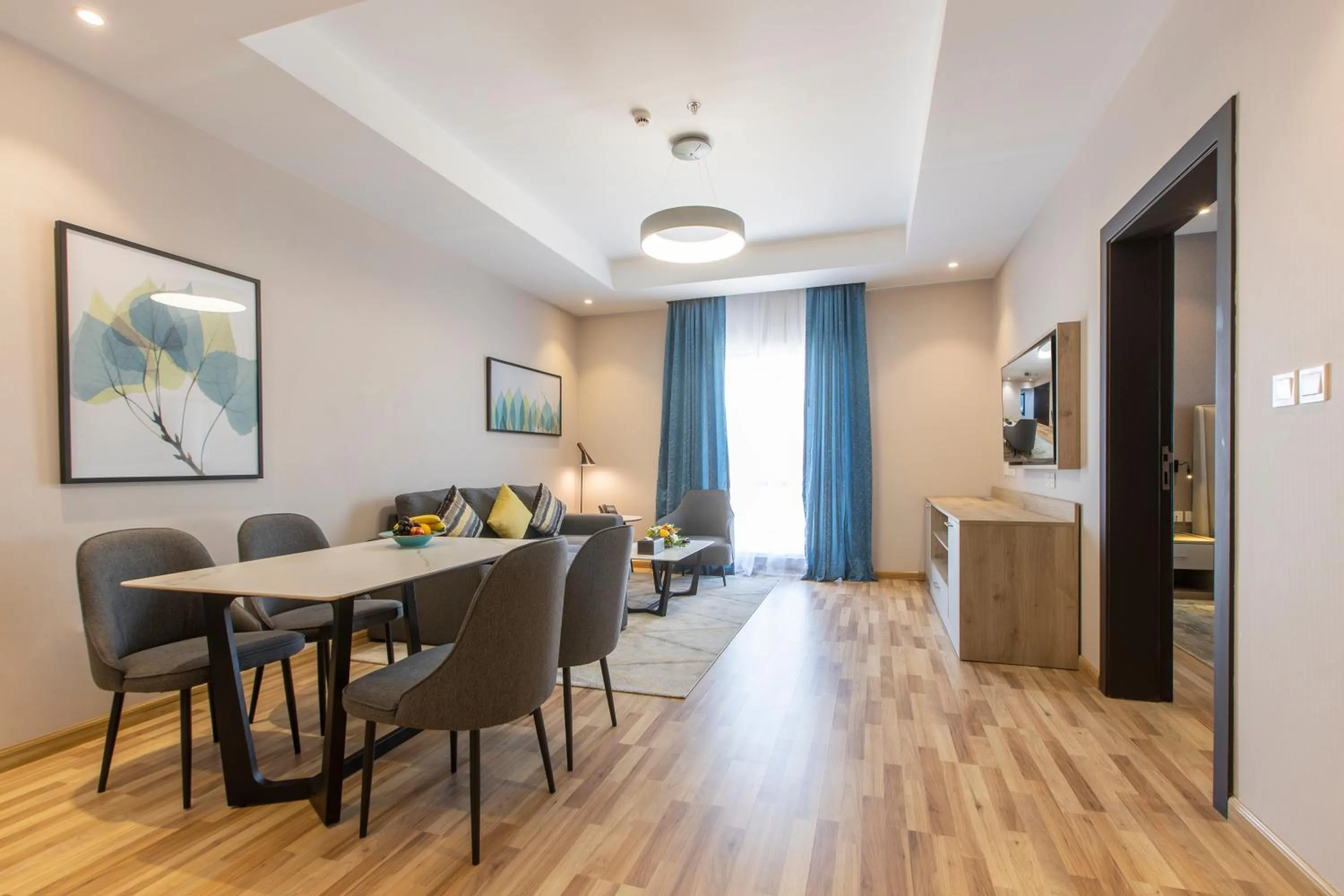 Living room in Beata Garden Serviced Apartment