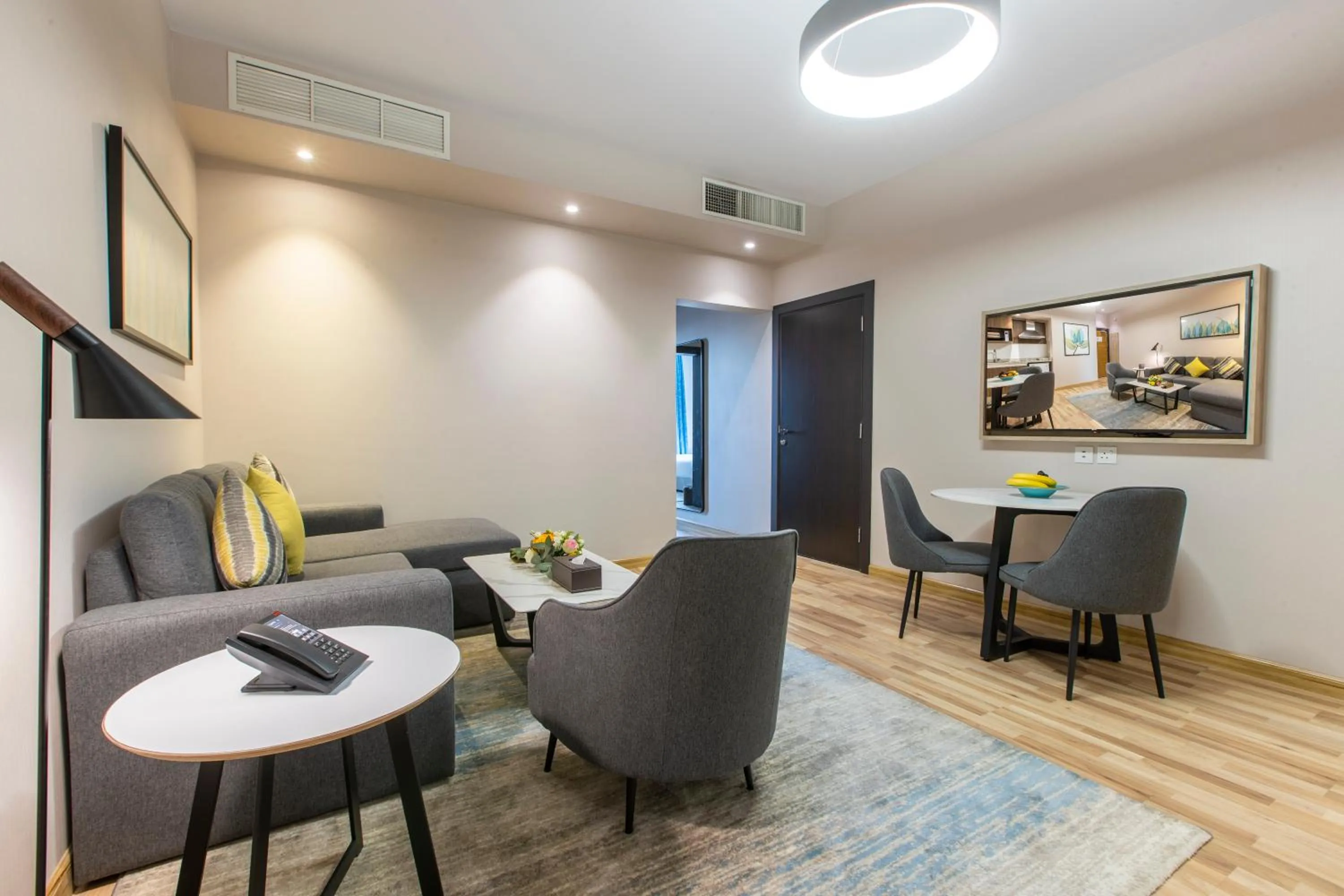 Living room in Beata Garden Serviced Apartment