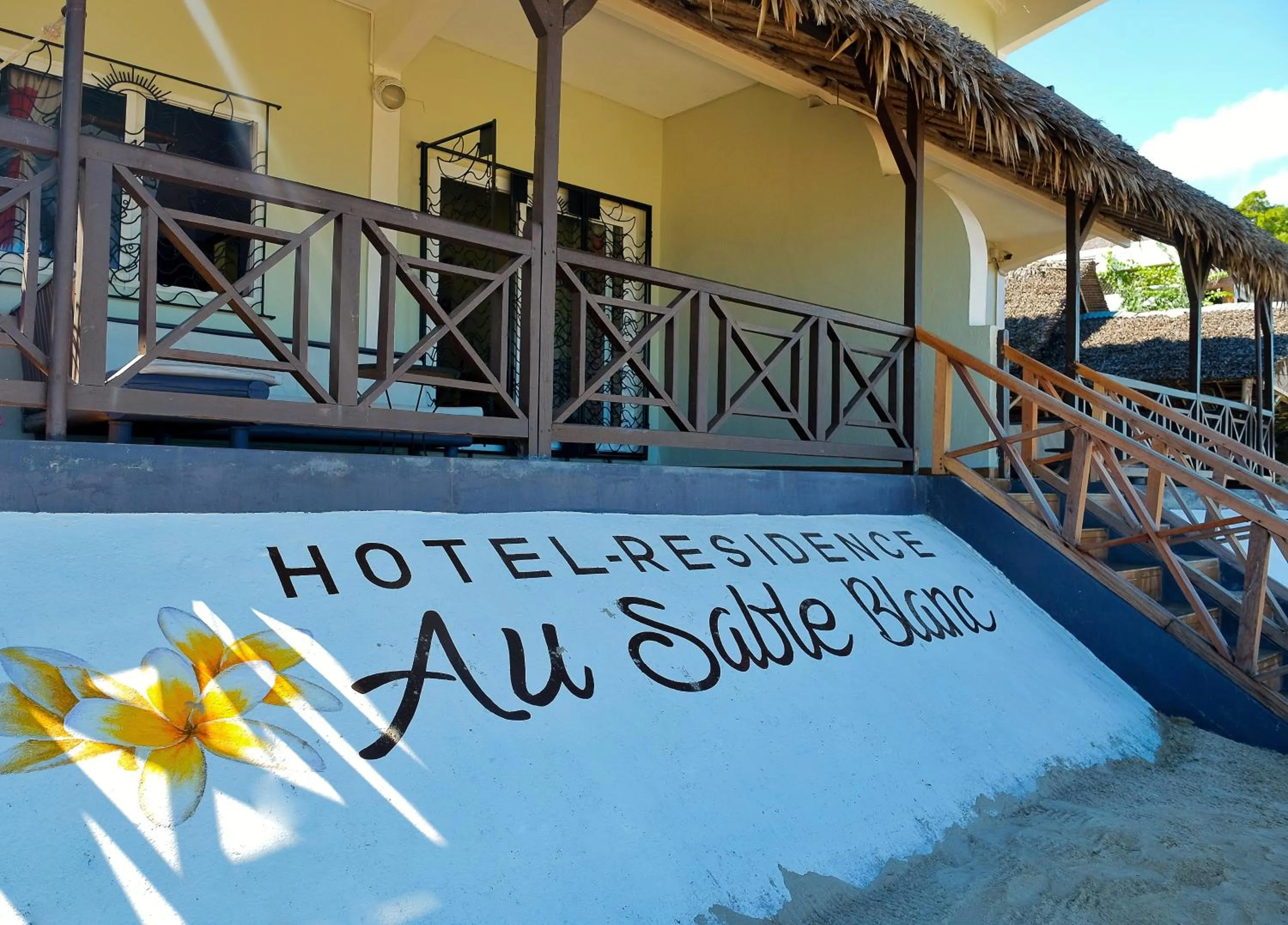 Balcony/Terrace in Hotel-Residence Au Sable Blanc