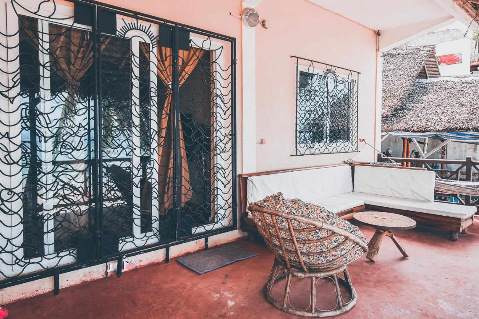 Balcony/Terrace in Hotel-Residence Au Sable Blanc