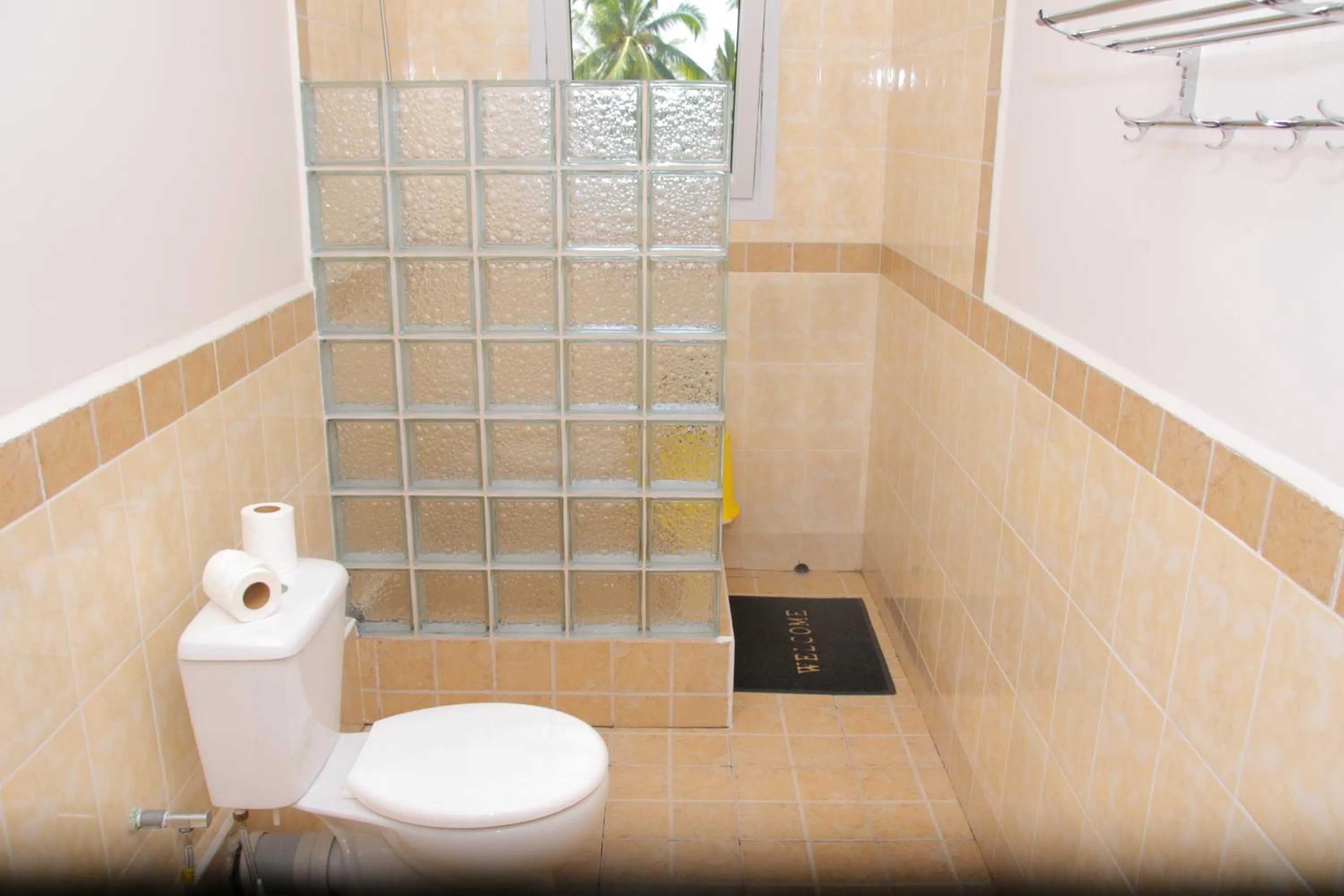Bathroom in Hotel-Residence Au Sable Blanc