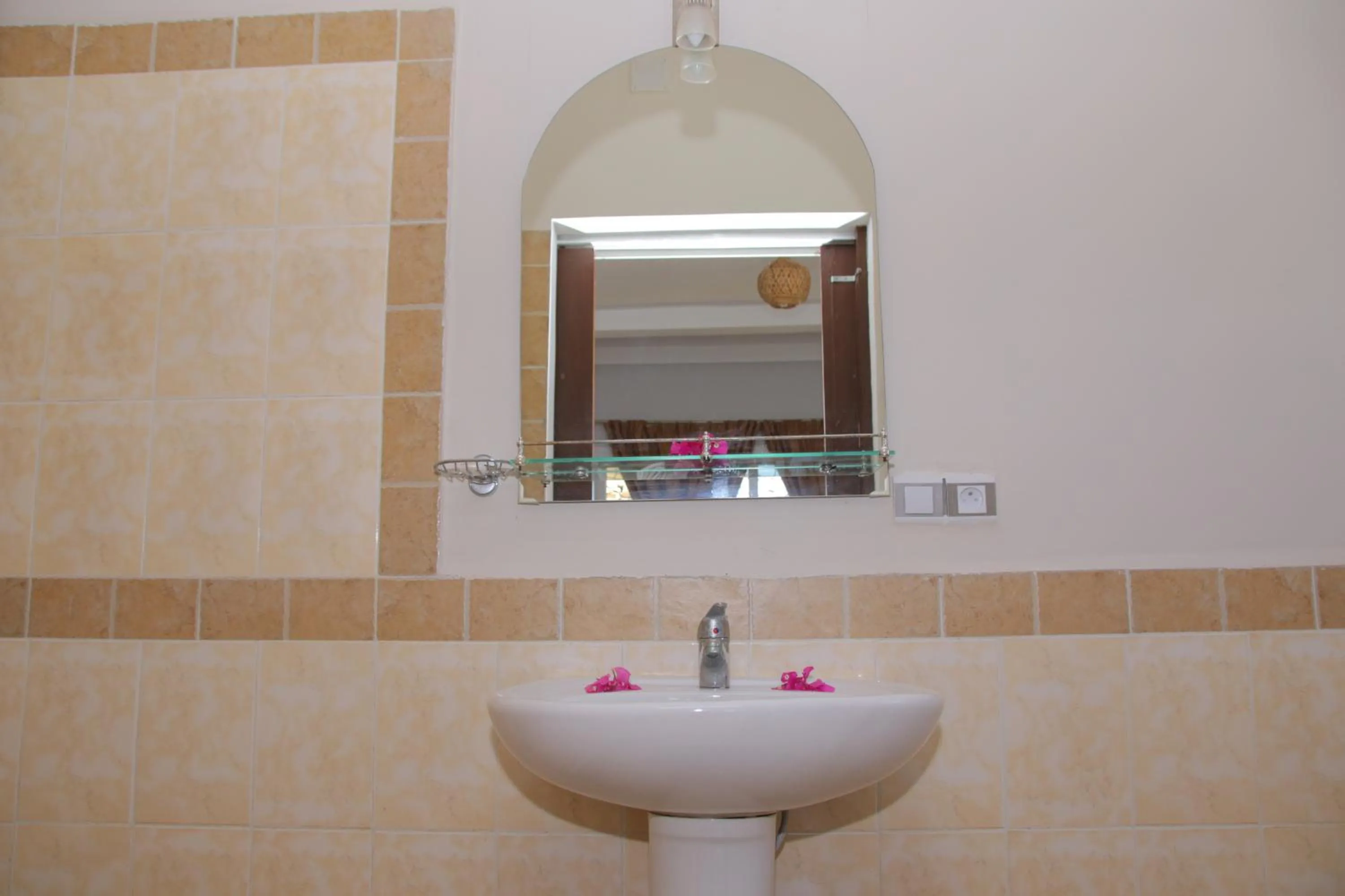 Bathroom in Hotel-Residence Au Sable Blanc