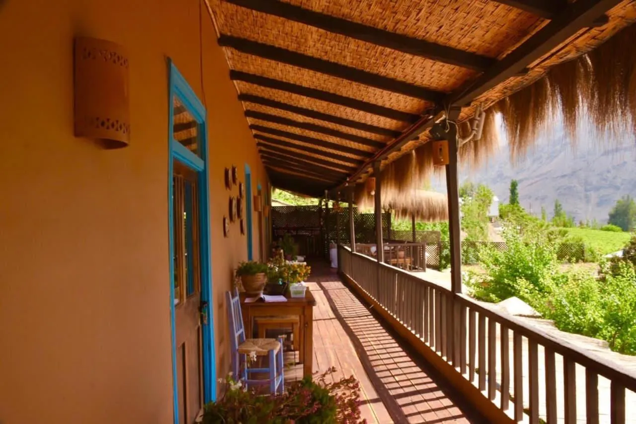 Balcony/Terrace in Hotel Misterios del Elqui