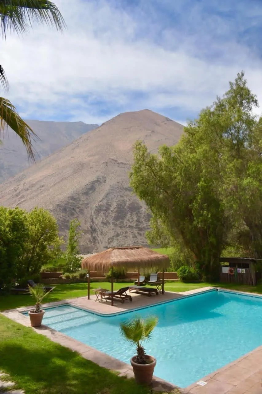 Swimming pool in Hotel Misterios del Elqui