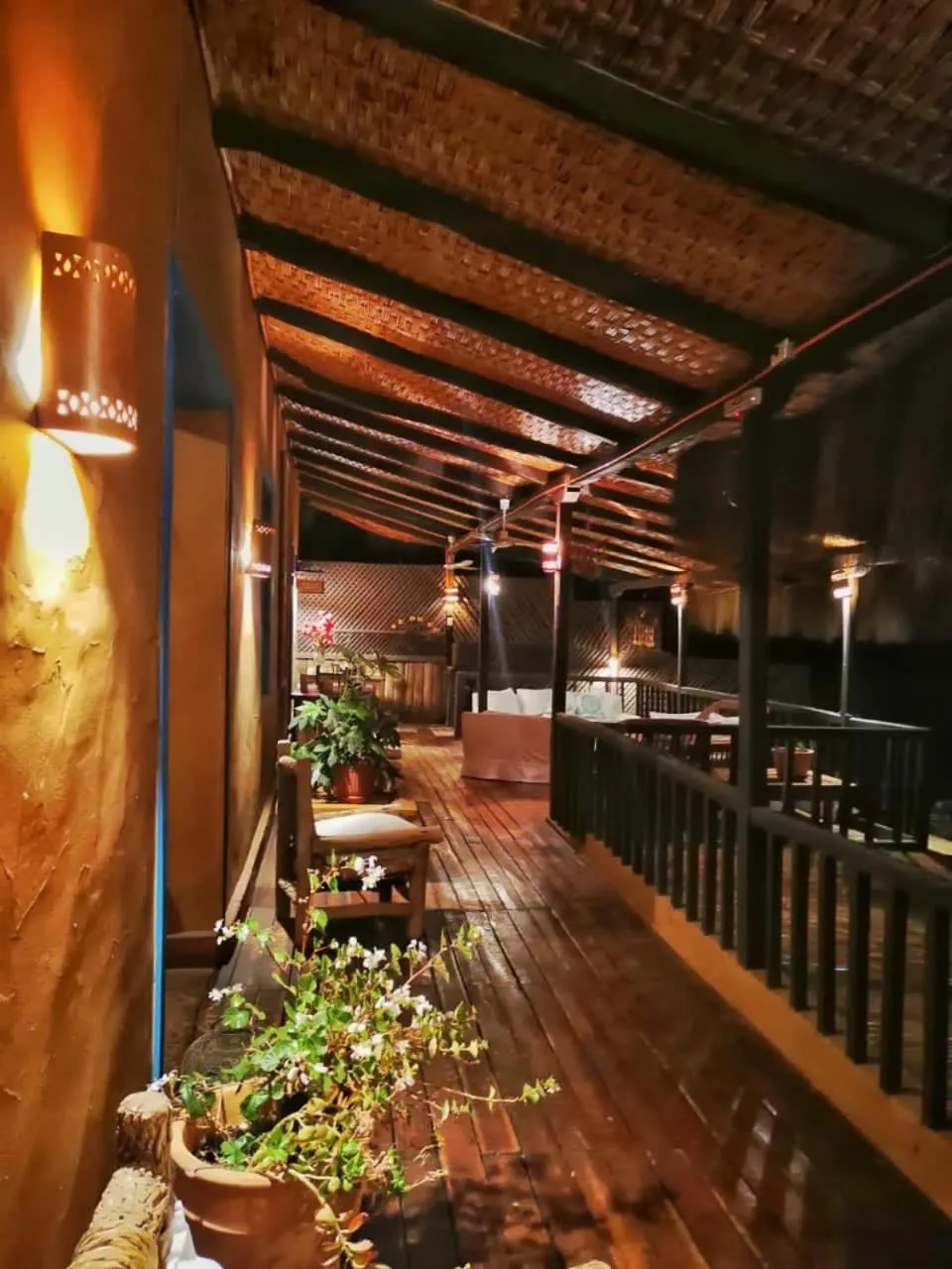 Balcony/Terrace in Hotel Misterios del Elqui