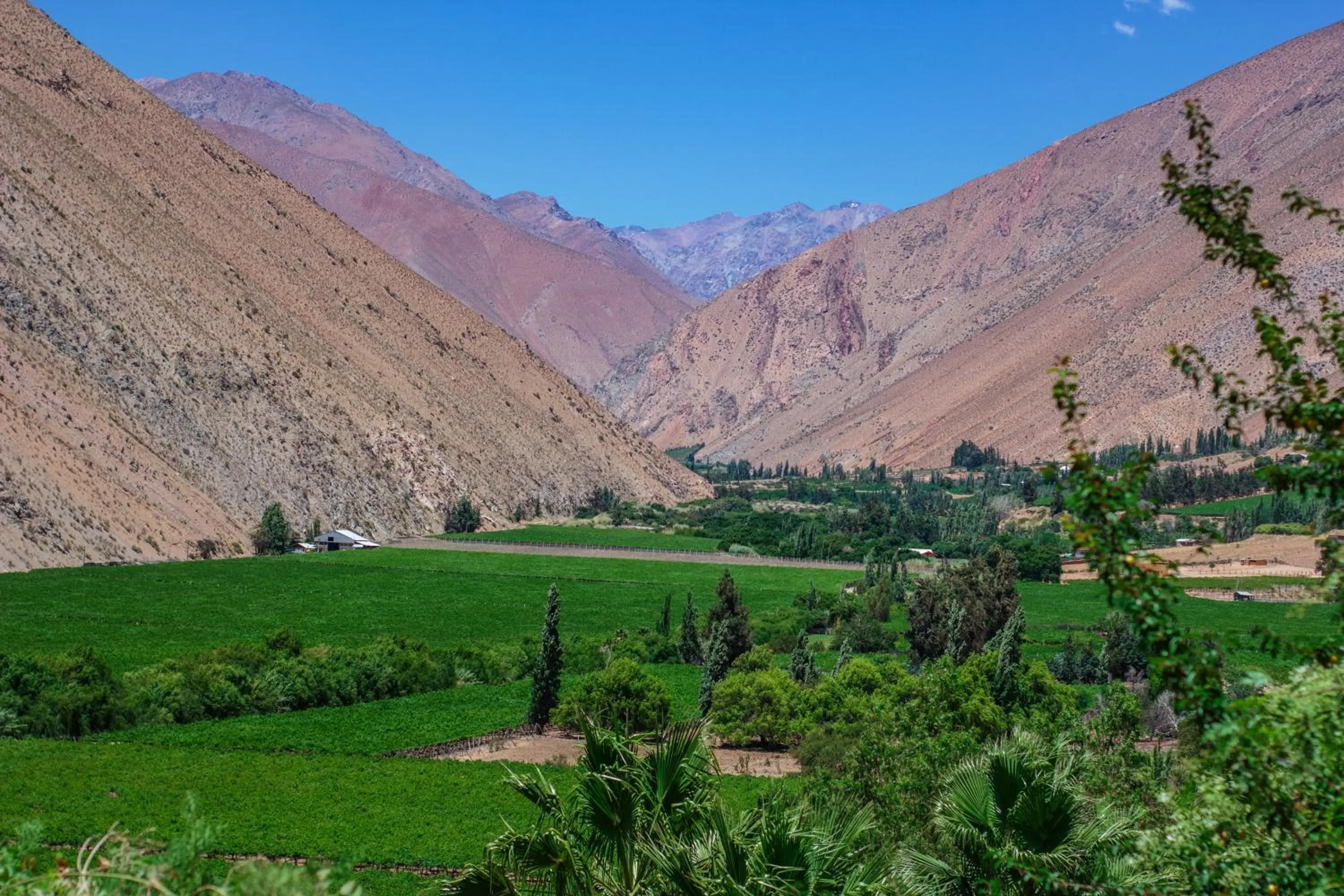 Mountain view in Hotel Misterios del Elqui