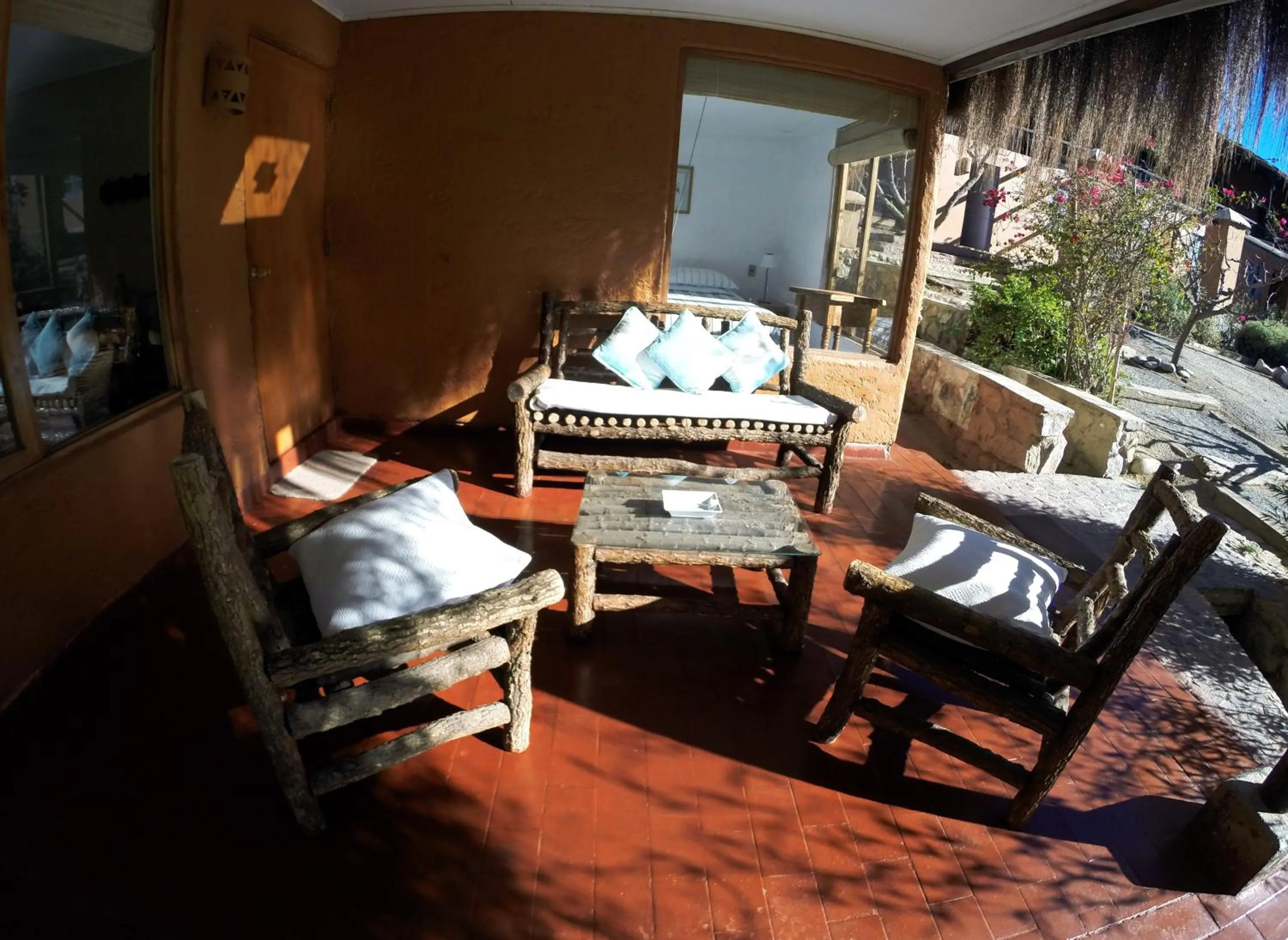 Balcony/Terrace in Hotel Misterios del Elqui