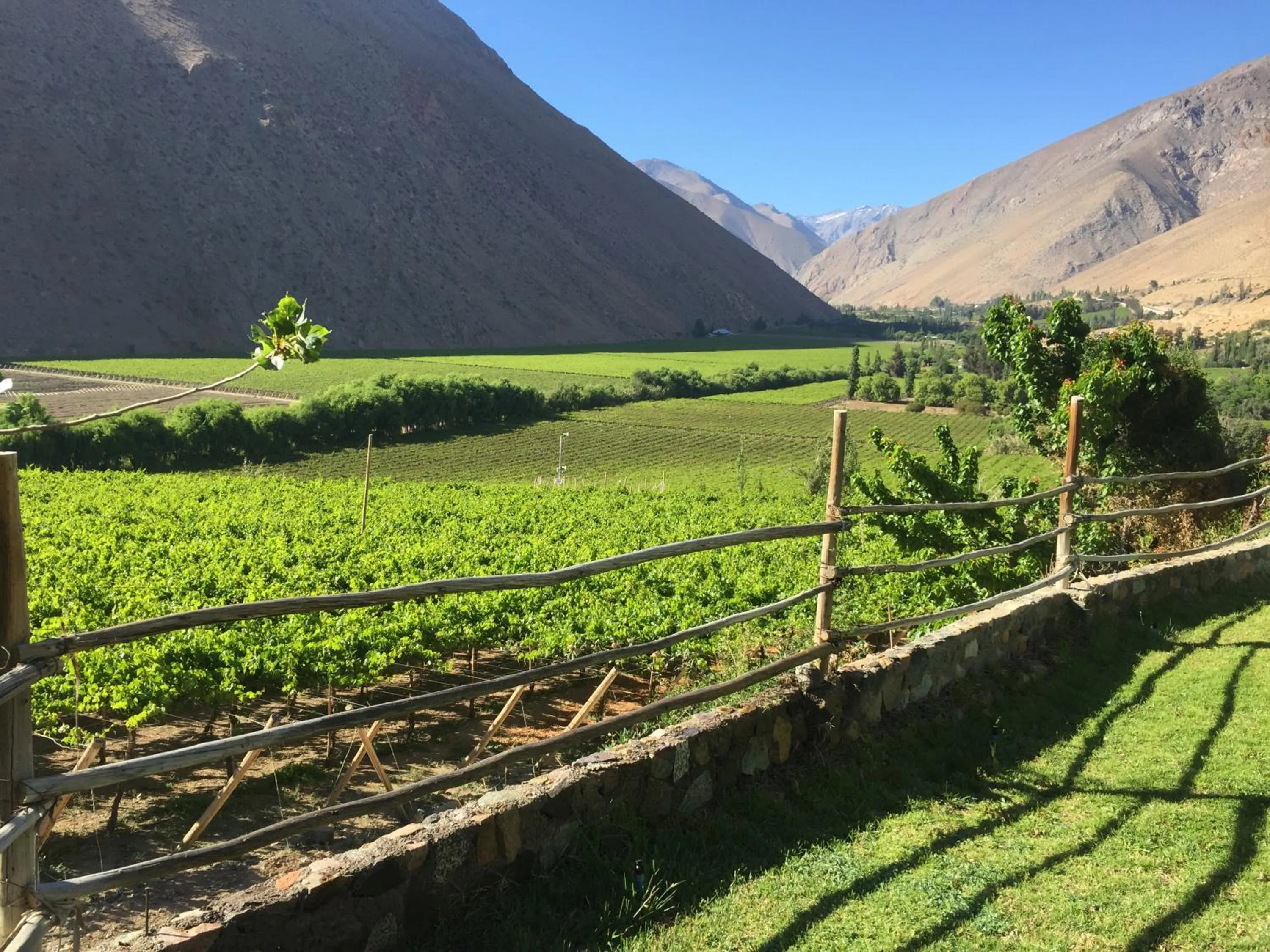 Mountain view in Hotel Misterios del Elqui