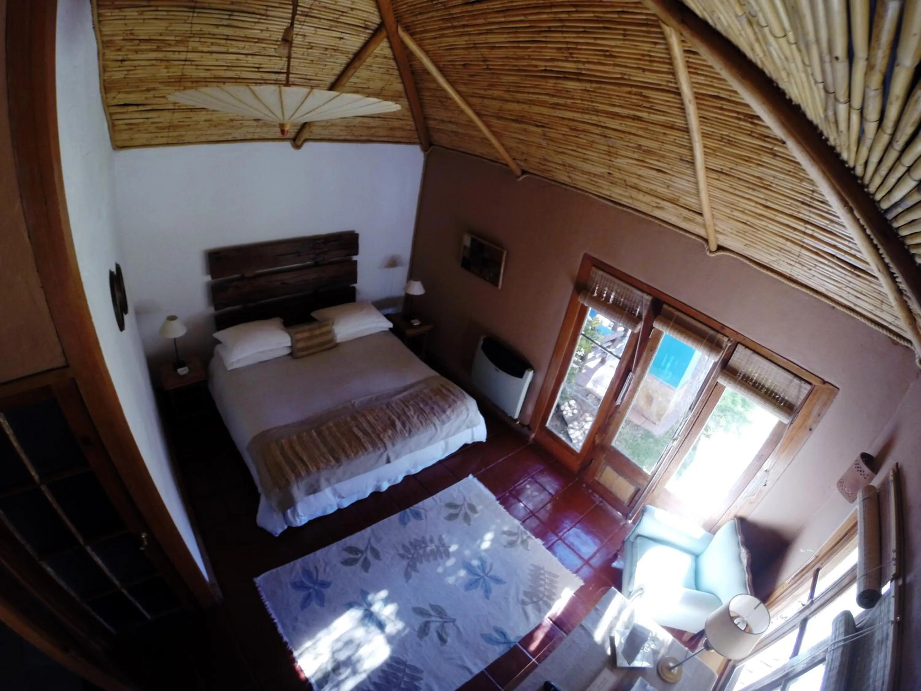 Bed in Hotel Misterios del Elqui