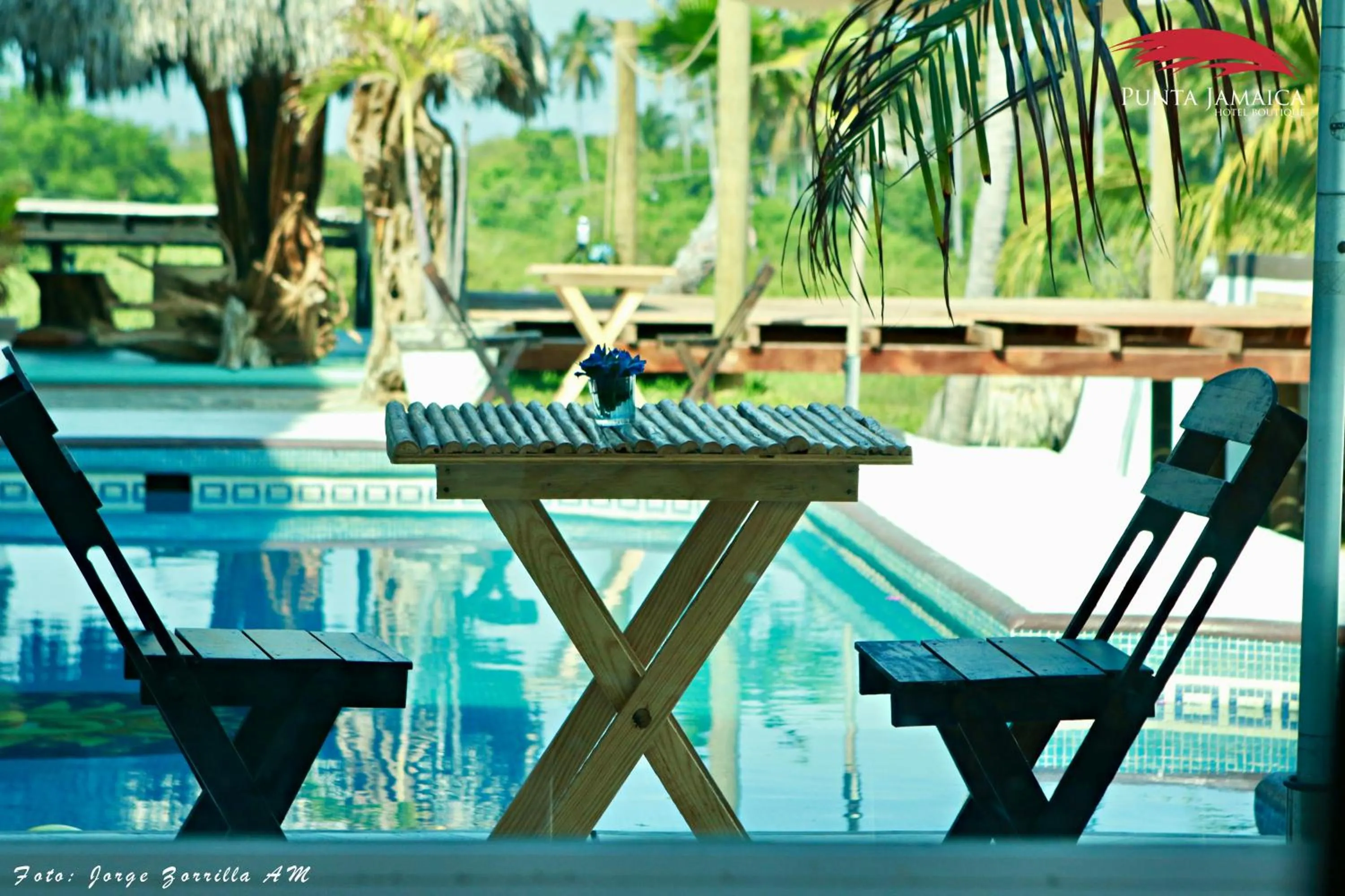 Swimming pool in Hotel Boutique Punta Jamaica