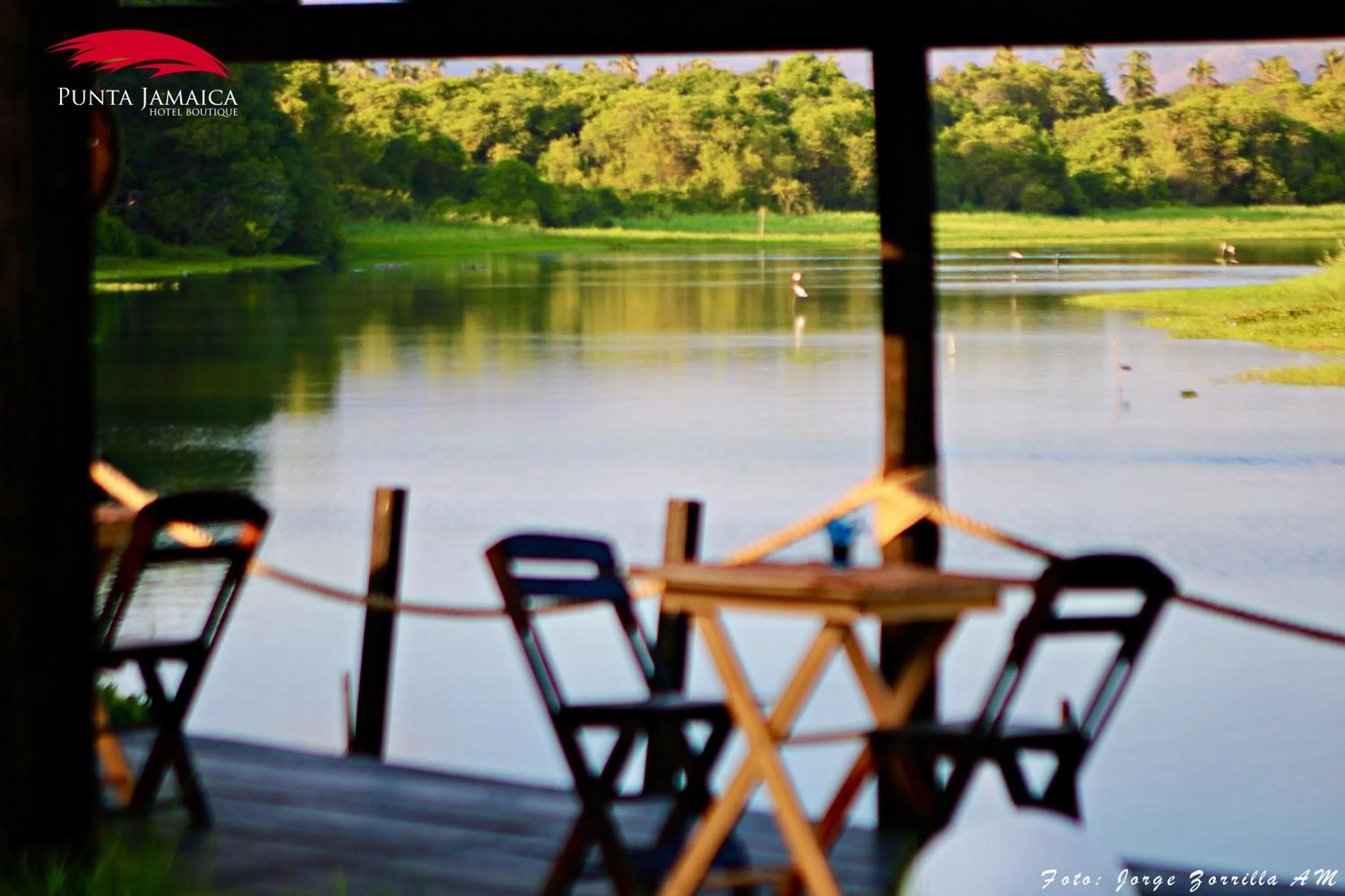 Lake view in Hotel Boutique Punta Jamaica