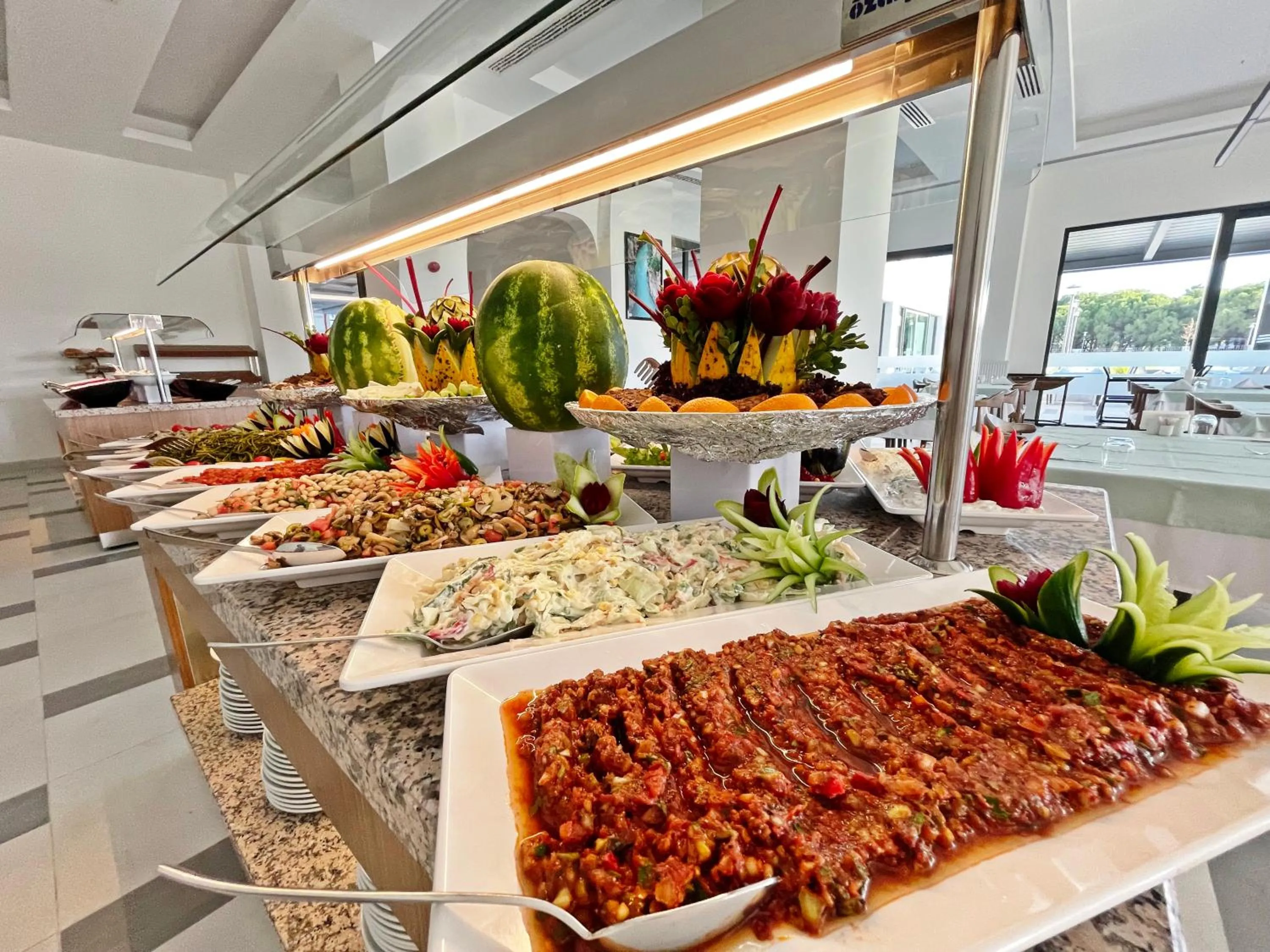 Restaurant/places to eat in TEZMADRA HOTEL