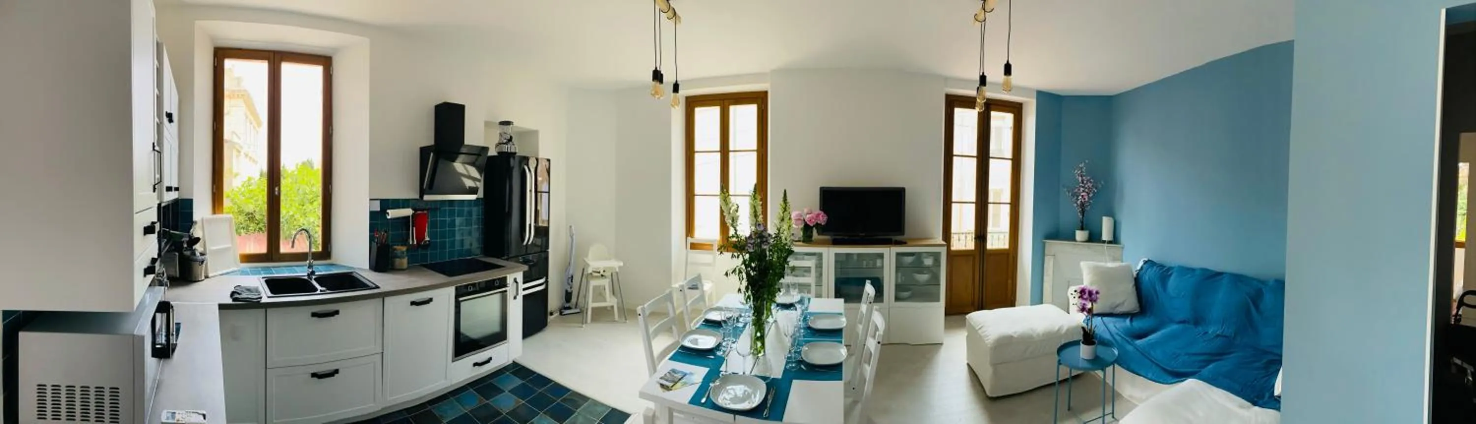 Grand appartement proche plages & centre ville