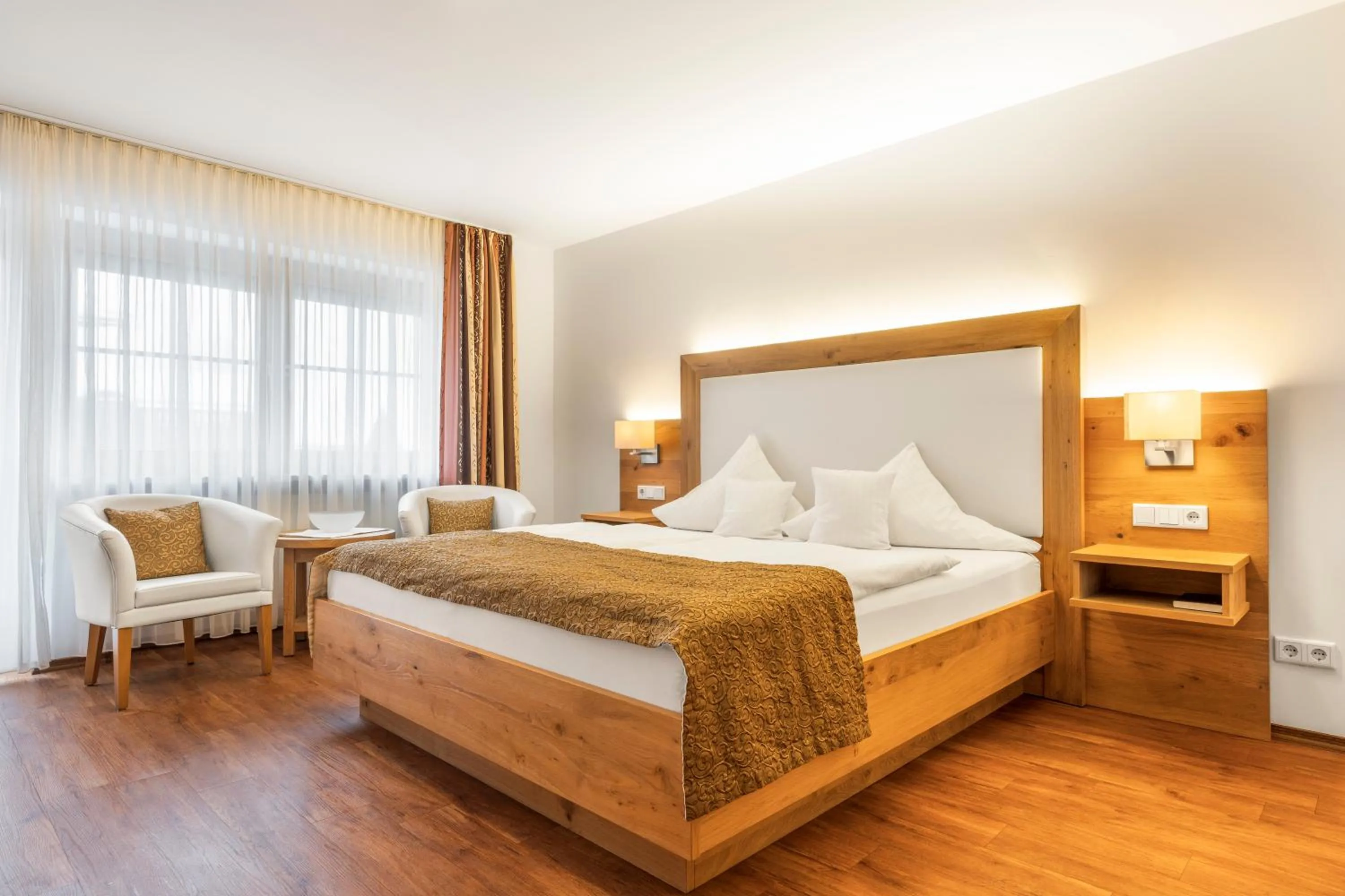 Photo of the whole room, Bed in Wander und Aktiv Hotel Rösslwirt