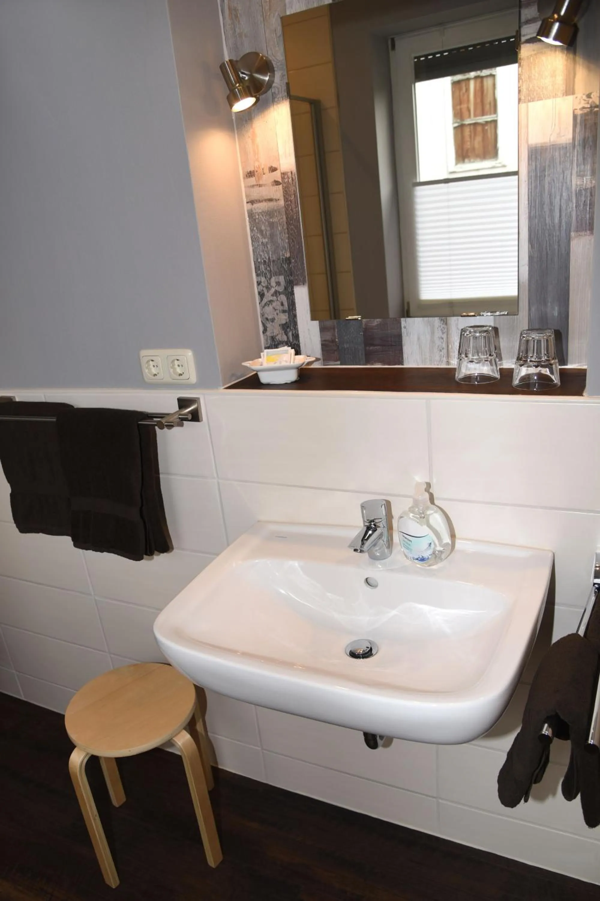 Bathroom in Hartlef´s Gasthof