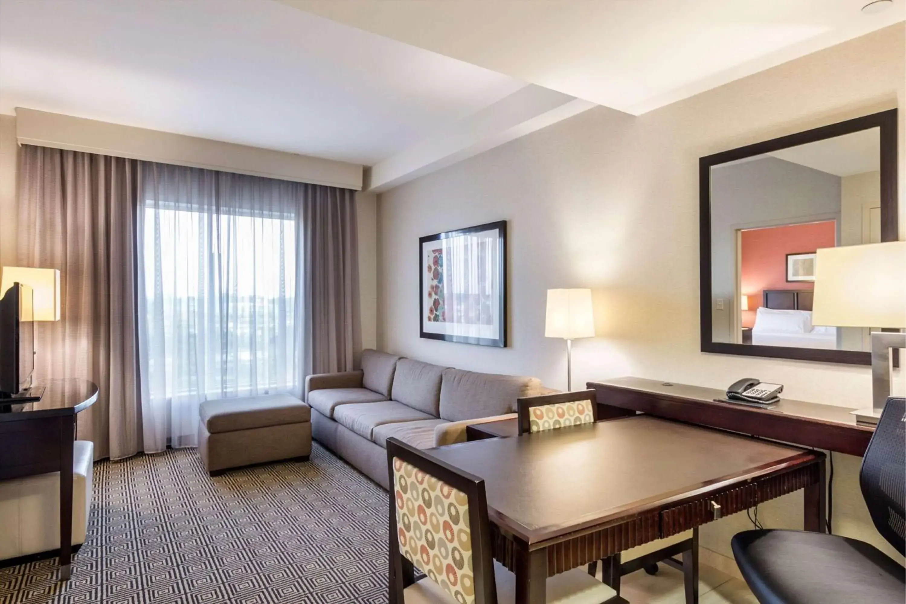Two Double Beds Suite Mobile Accessible with Tub in Embassy Suites by Hilton Newark Airport Two Double Beds Suite Mobile Accessible with Tub in Embassy Suites by Hilton Newark Airport