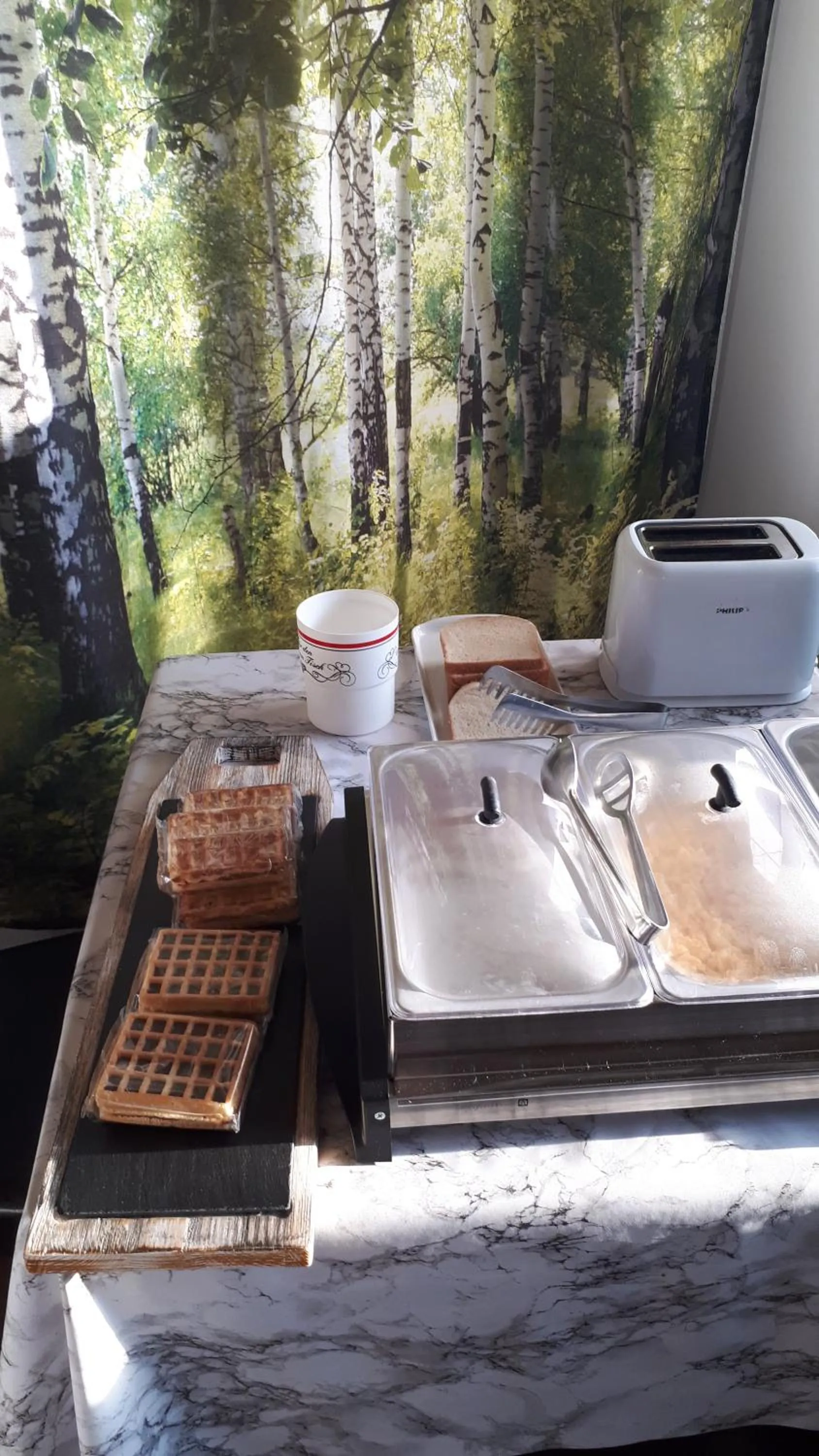 Food and drinks in Hotel Restaurant Anna