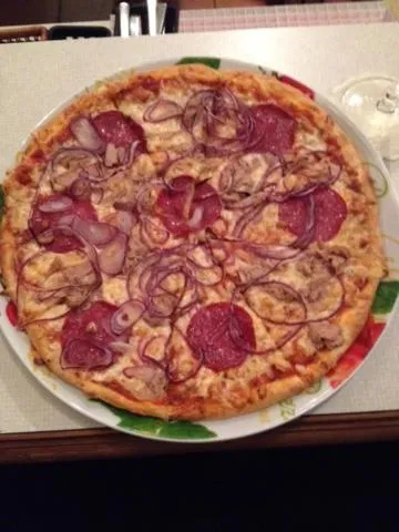 Food in Hotel Restaurant Anna