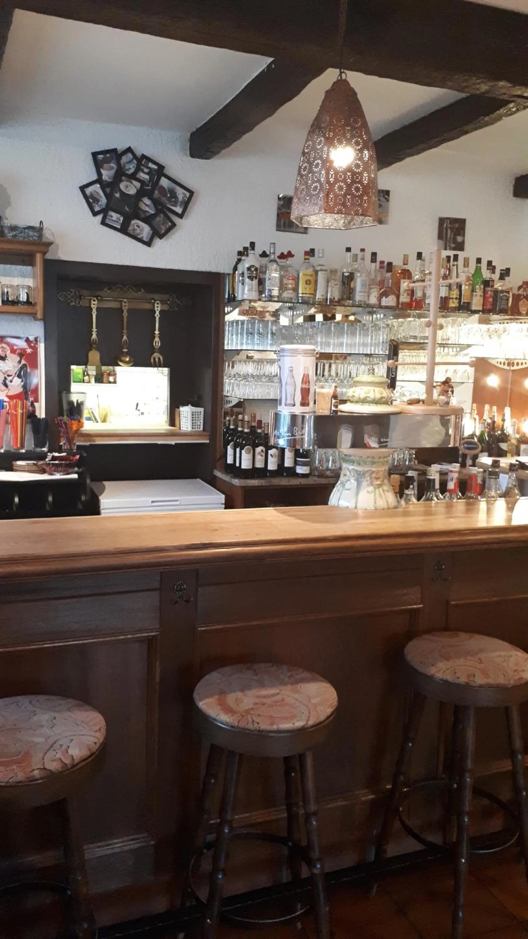 Alcoholic drinks in Hotel Restaurant Anna