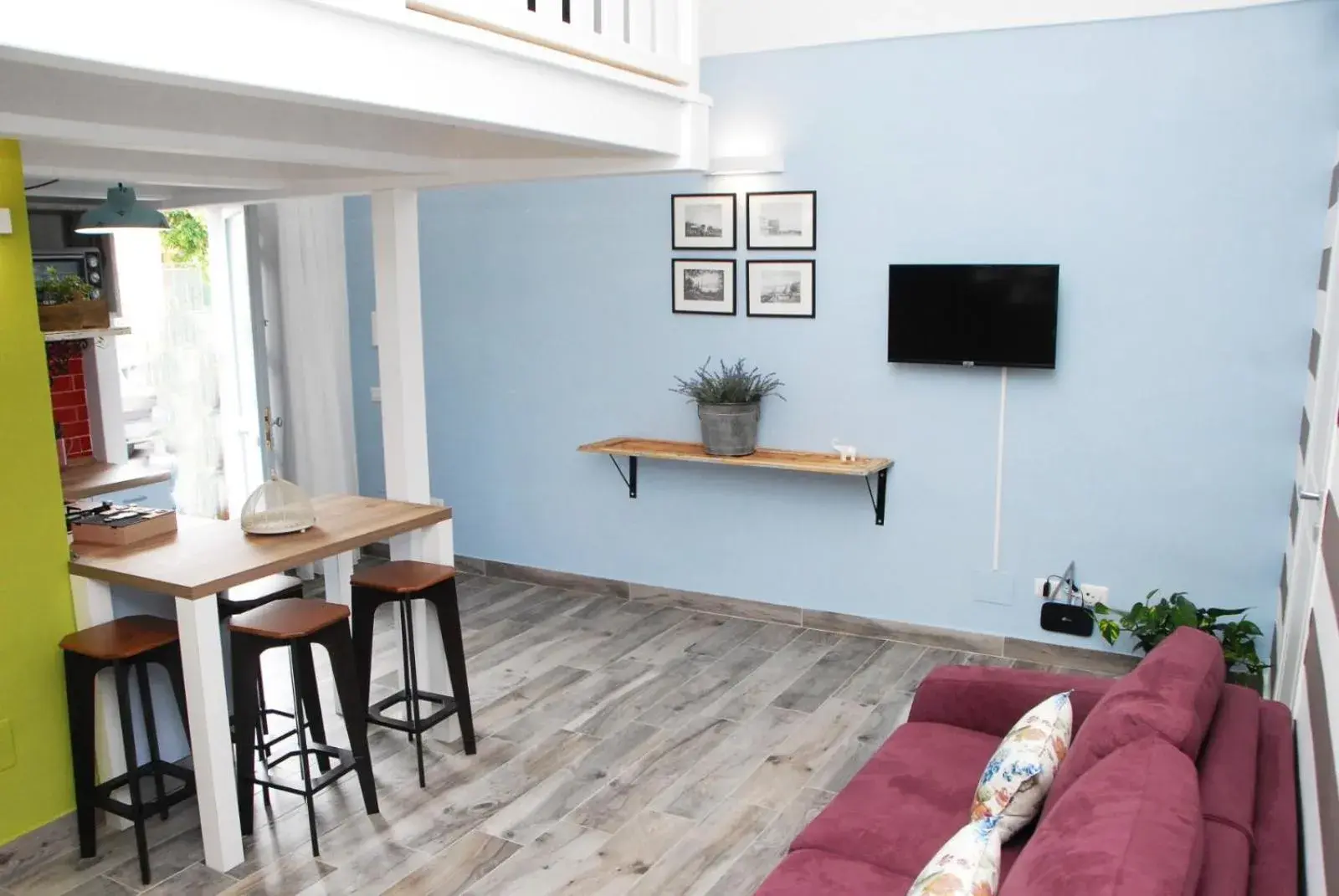 Quadruple Room with Private Bathroom - single occupancy in B&B Nonno Carmine Quadruple Room with Private Bathroom - single occupancy in B&B Nonno Carmine