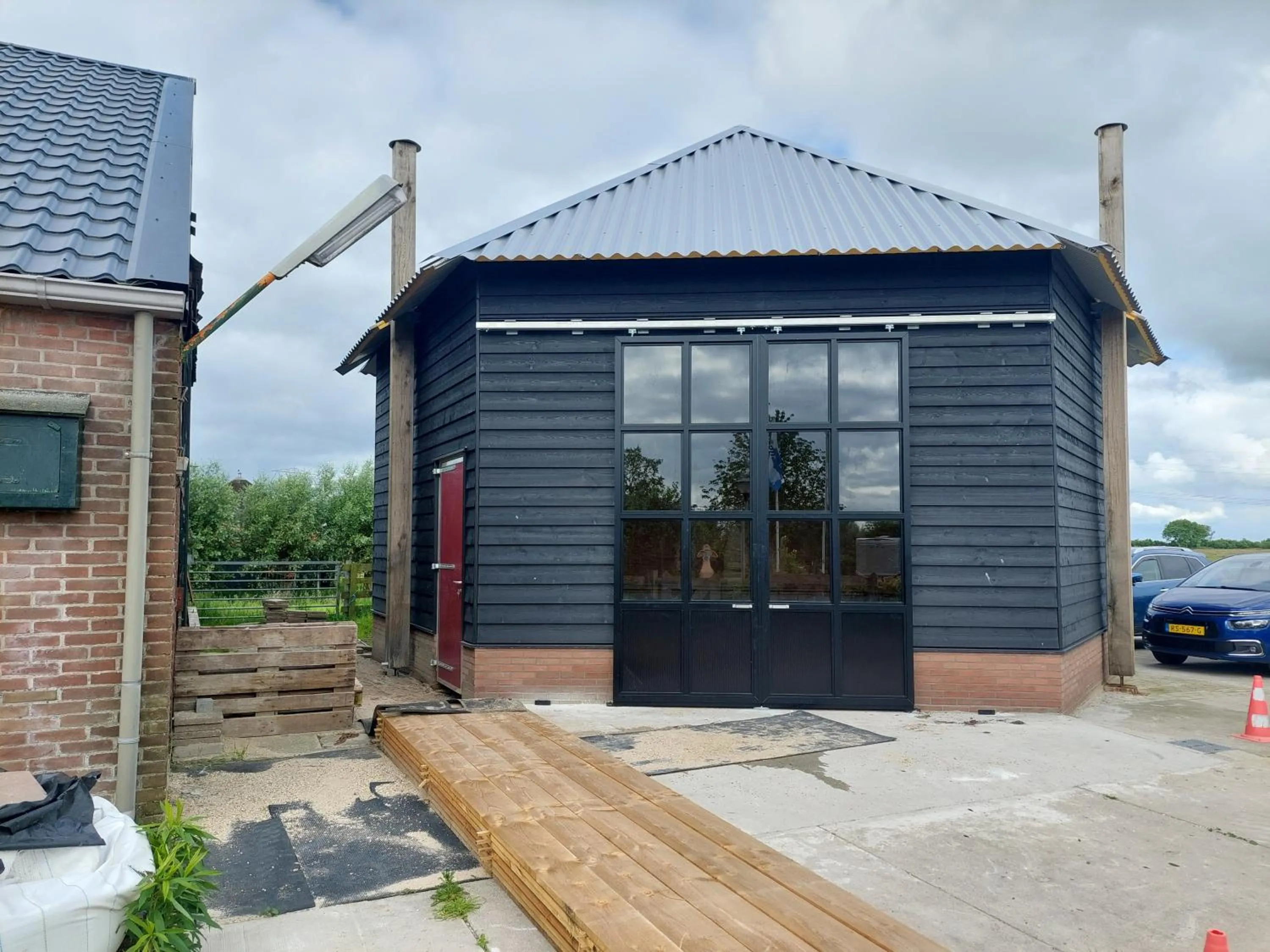 Inner courtyard view in Boerderij Hazenveld