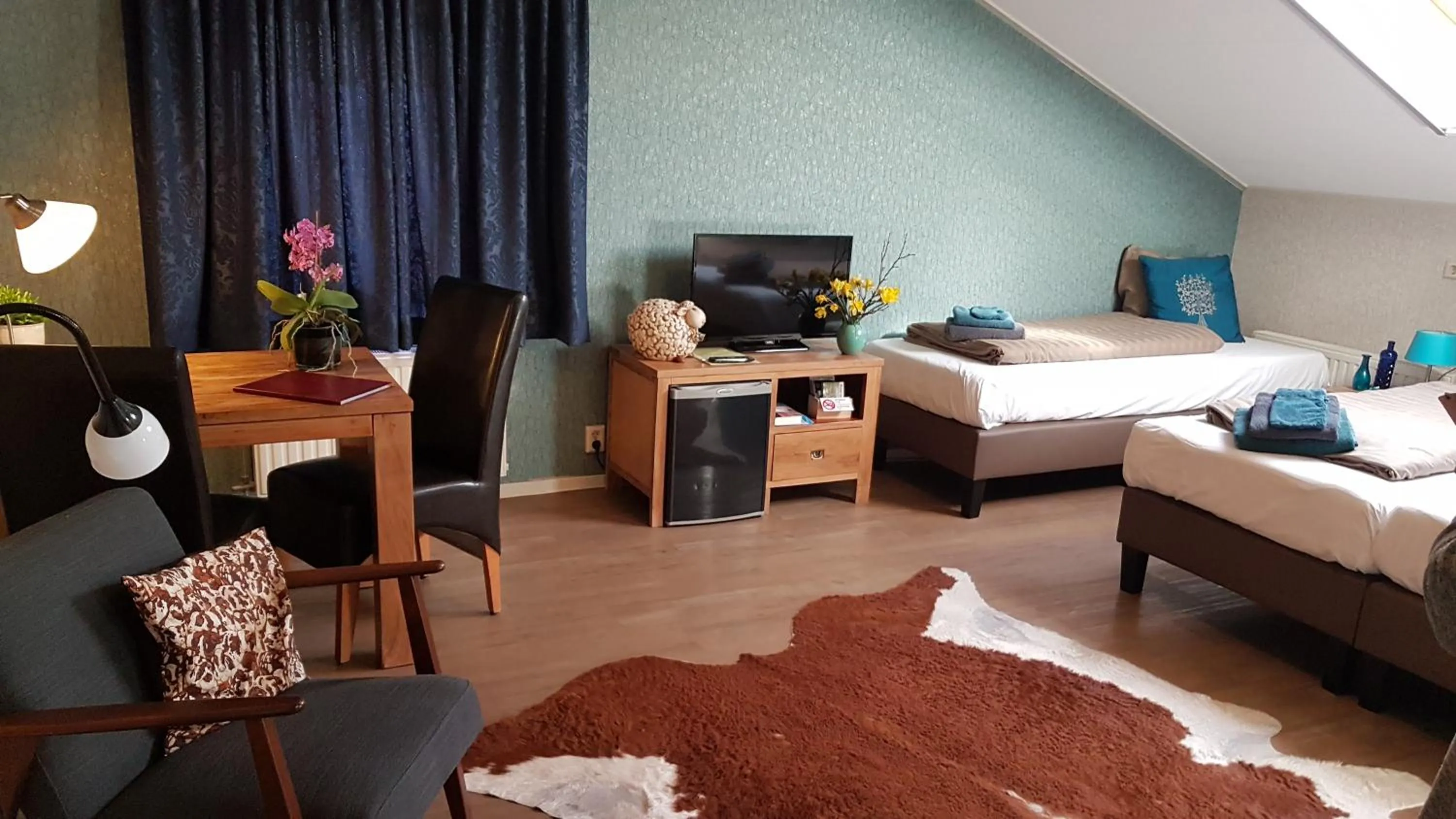 Photo of the whole room, Bed in Boerderij Hazenveld