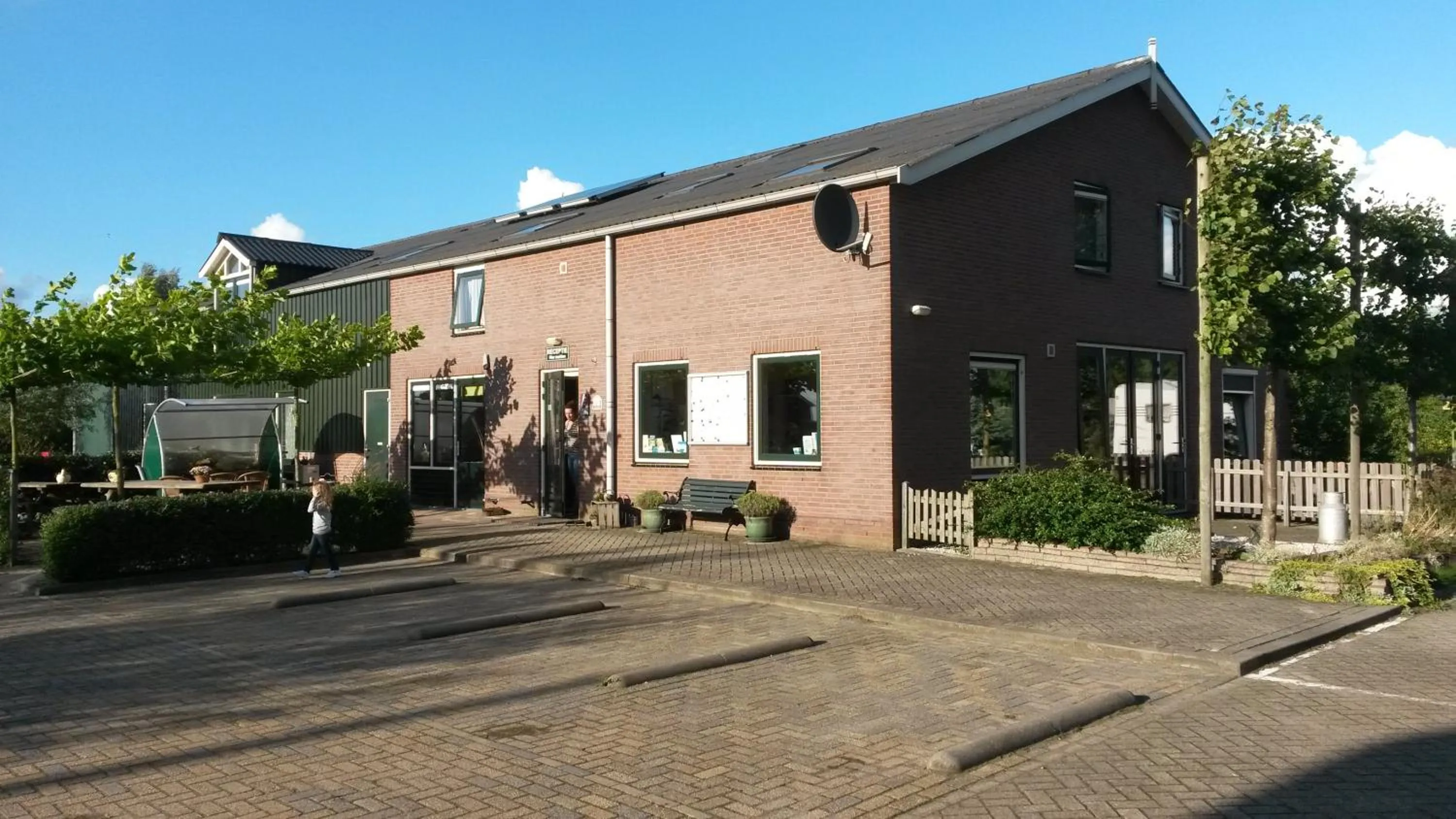 Facade/entrance in Boerderij Hazenveld