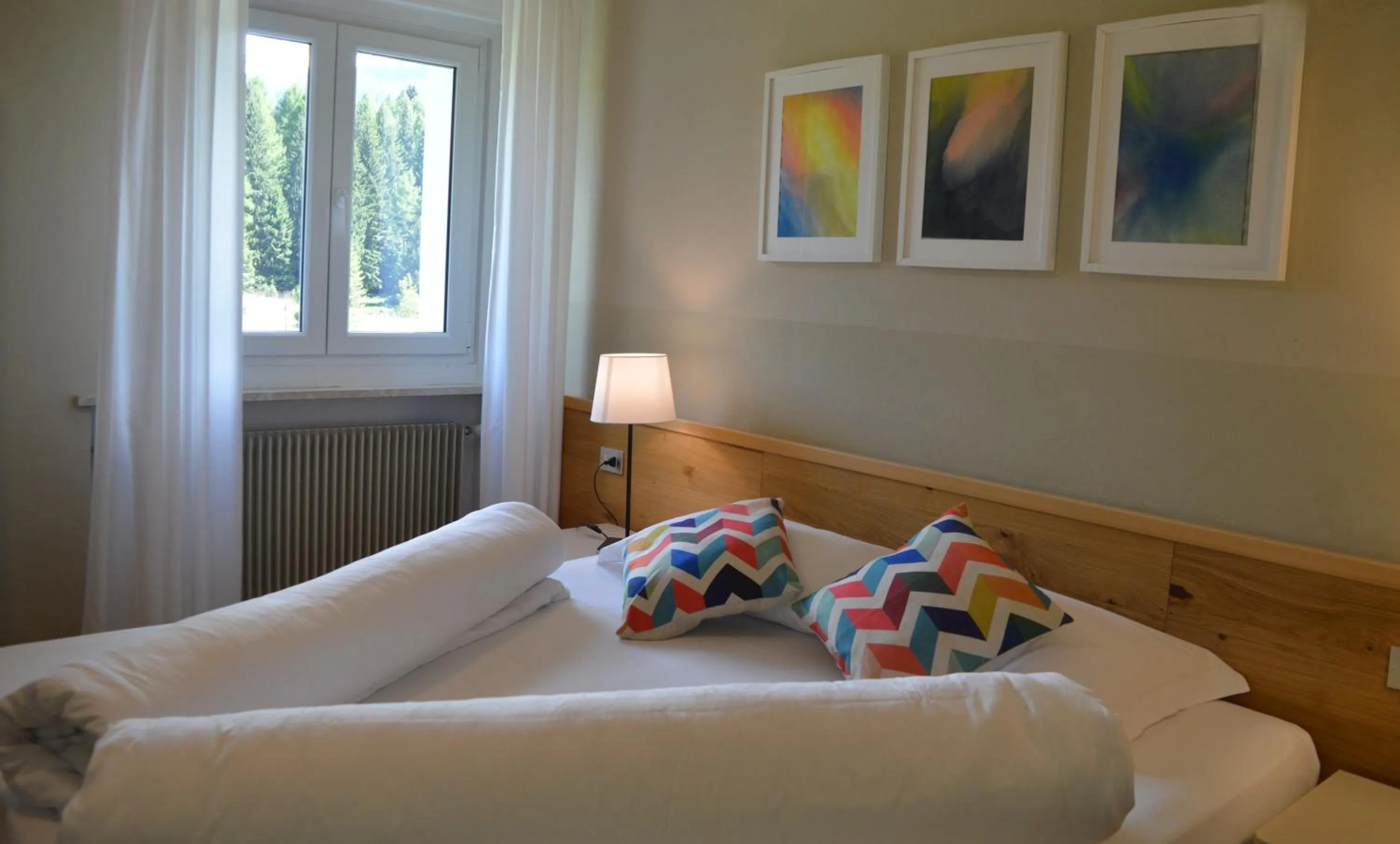 Bed in Park Hotel Sancelso