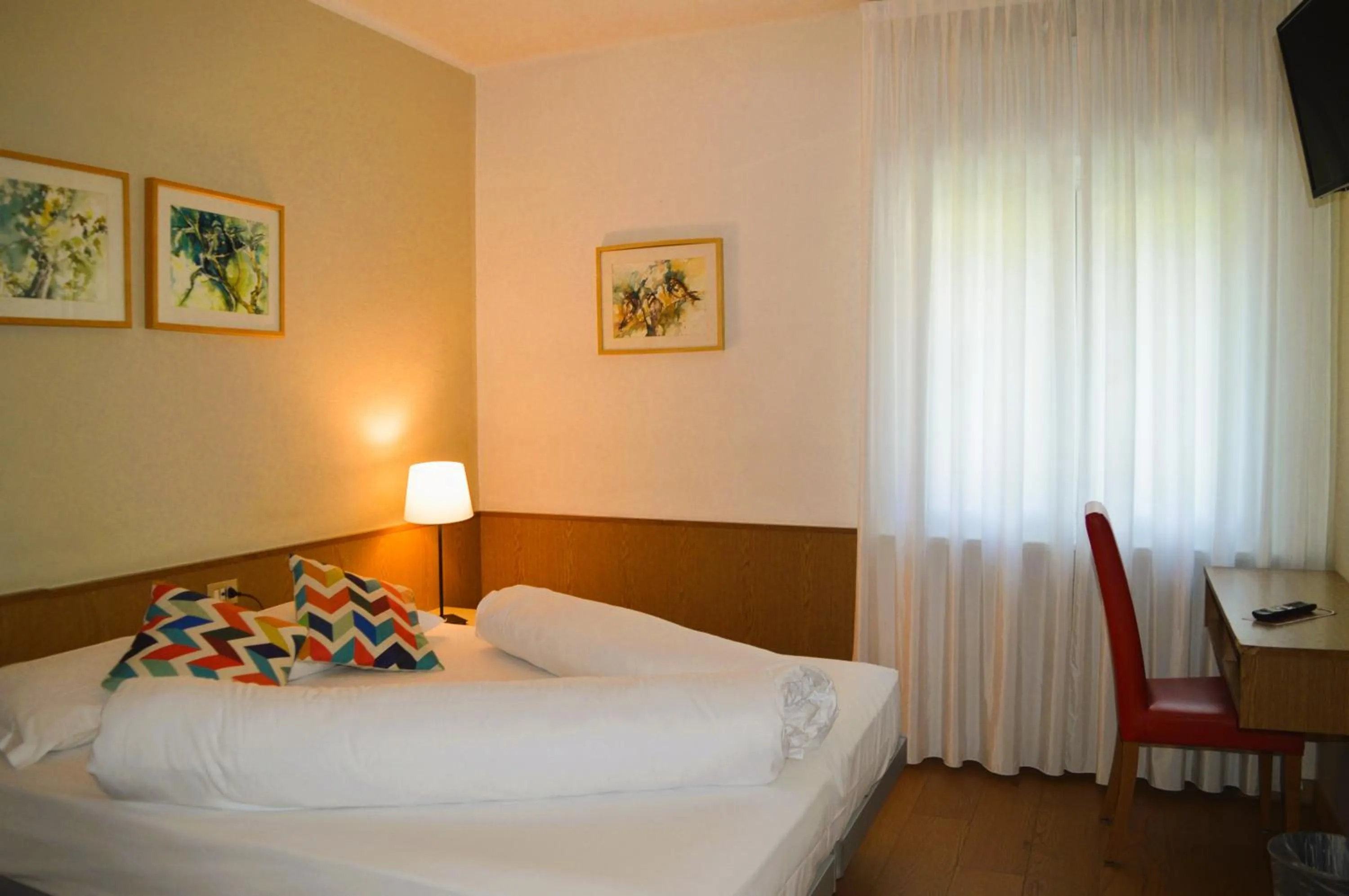 Bed in Park Hotel Sancelso