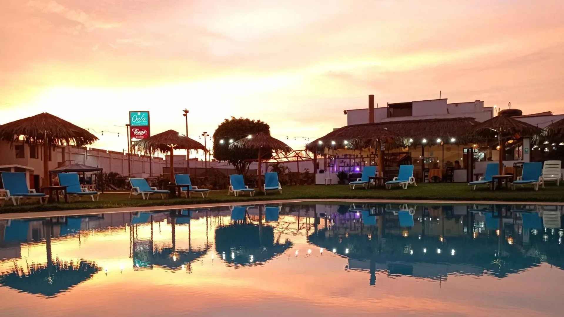 Swimming pool in Qala Hotels & Resorts