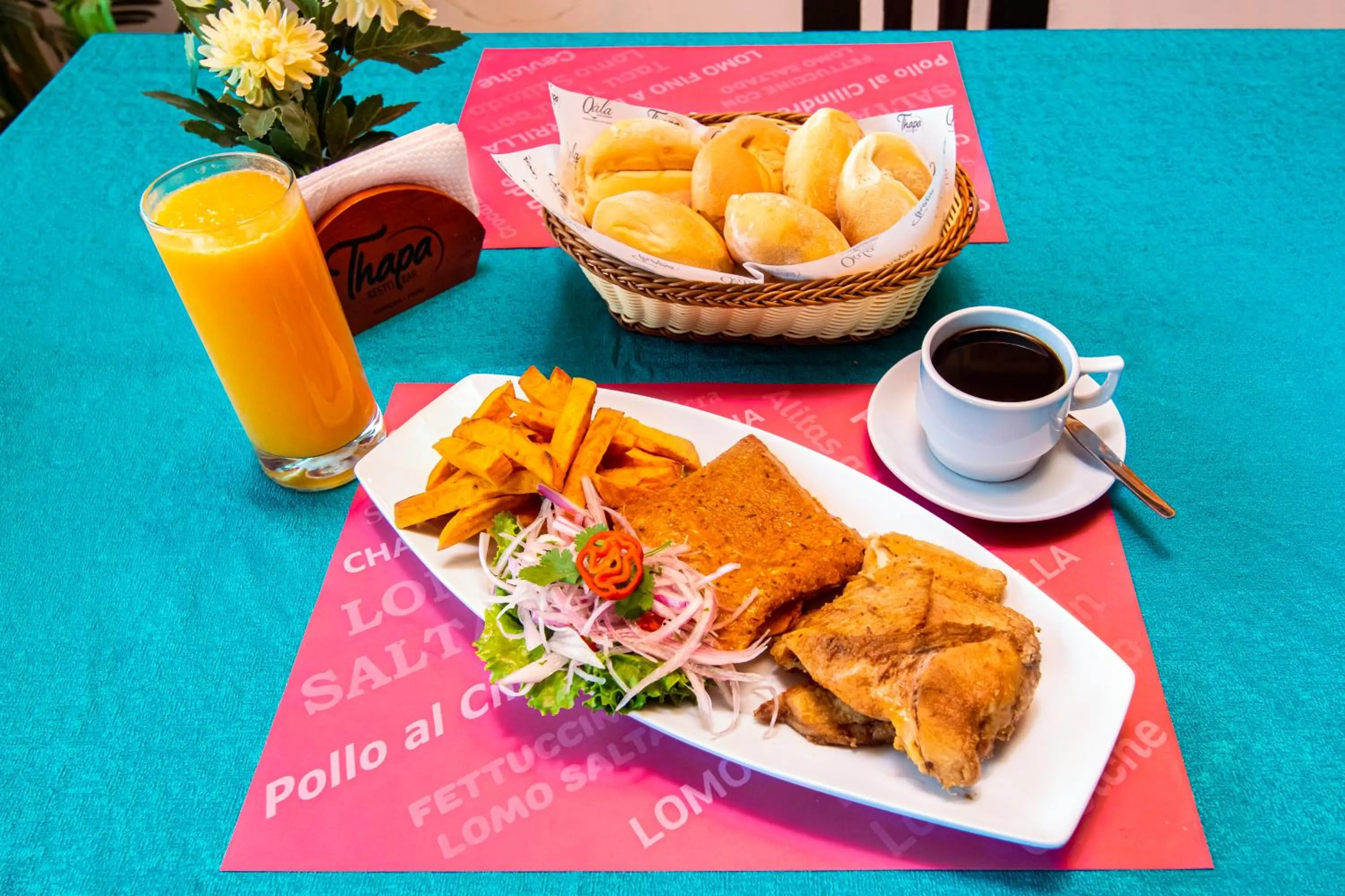 Food and drinks in Qala Hotels & Resorts