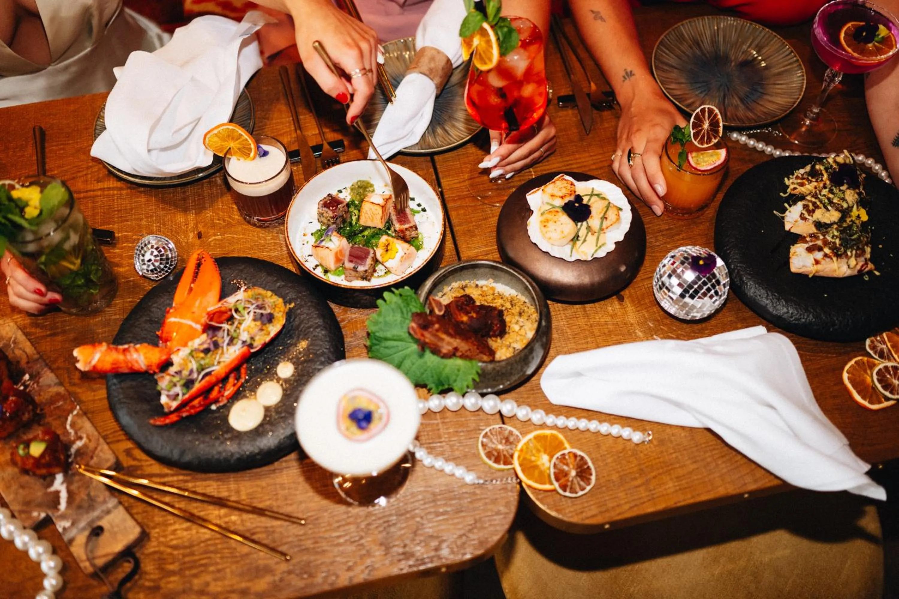 Food and drinks in Boutique hotel van Ham