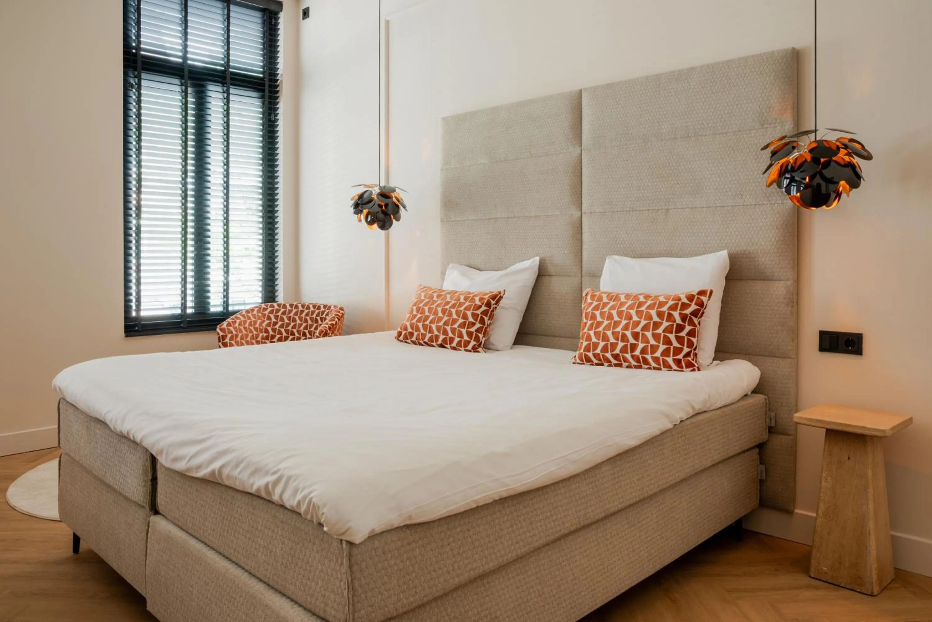 Bed in Boutique hotel van Ham