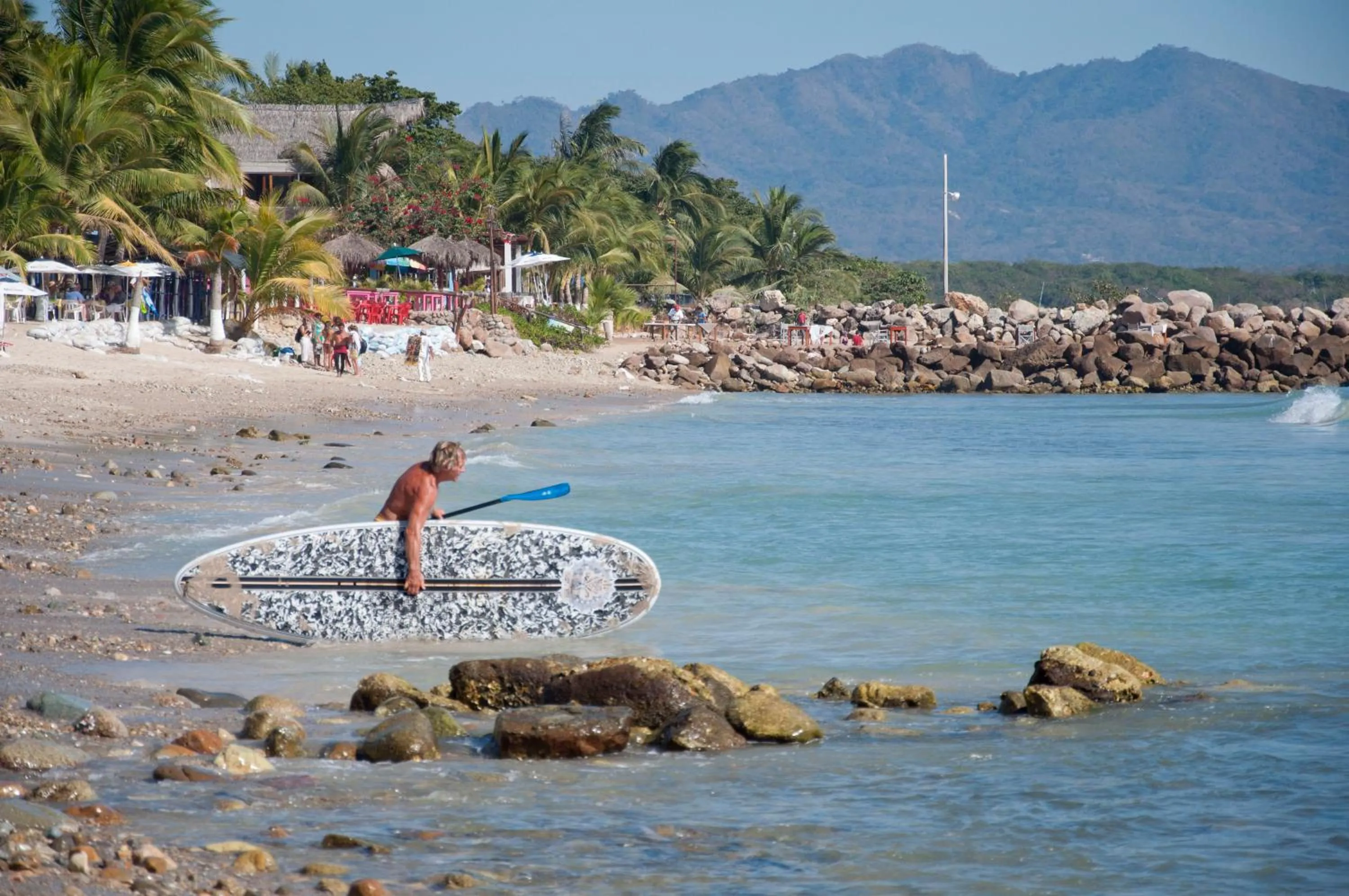 Beach in Hotel Meson de Mita
