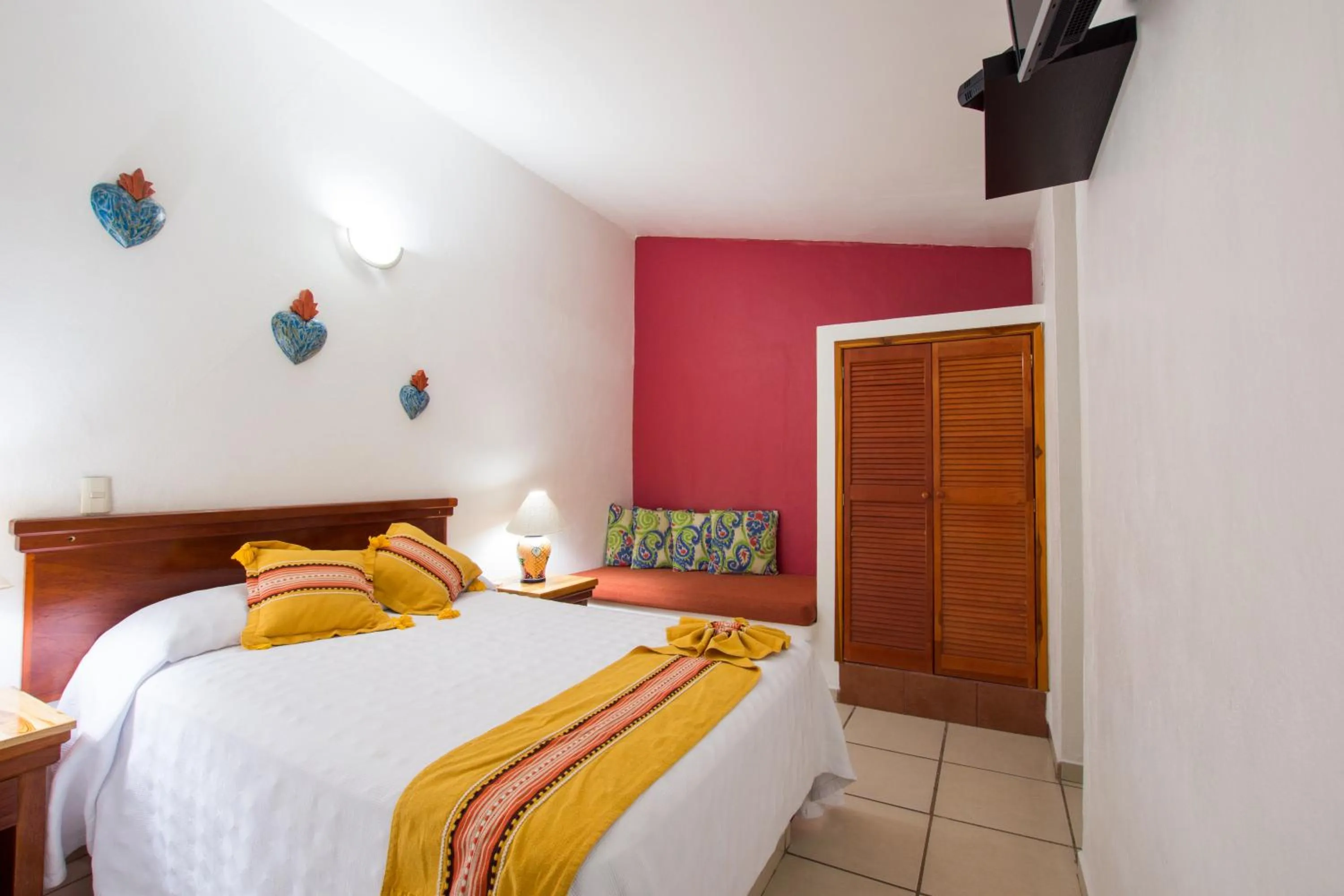 Photo of the whole room, Bed in Hotel Meson de Mita