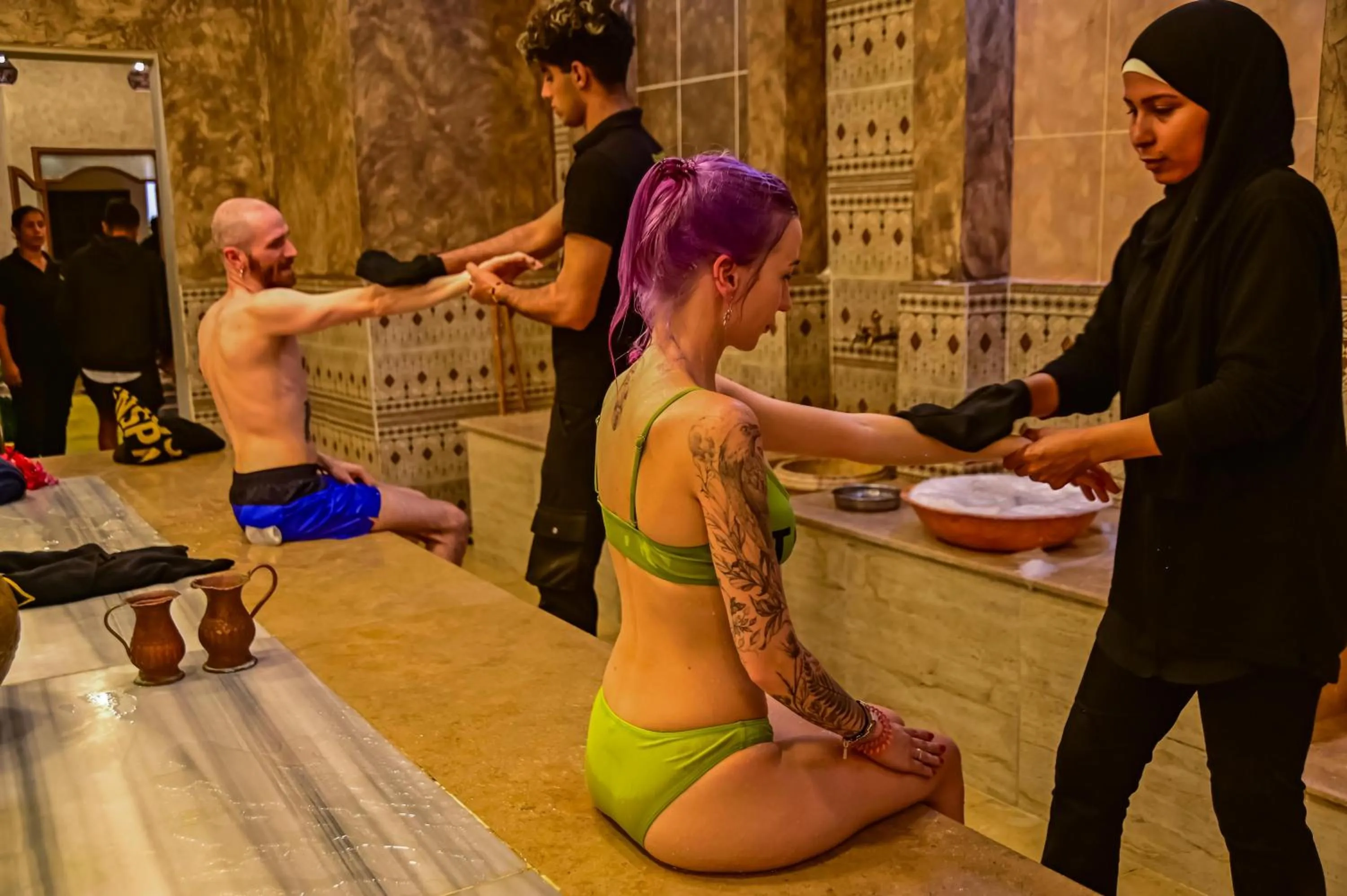 Spa and wellness centre/facilities in New Eagles Aqua Park Resort