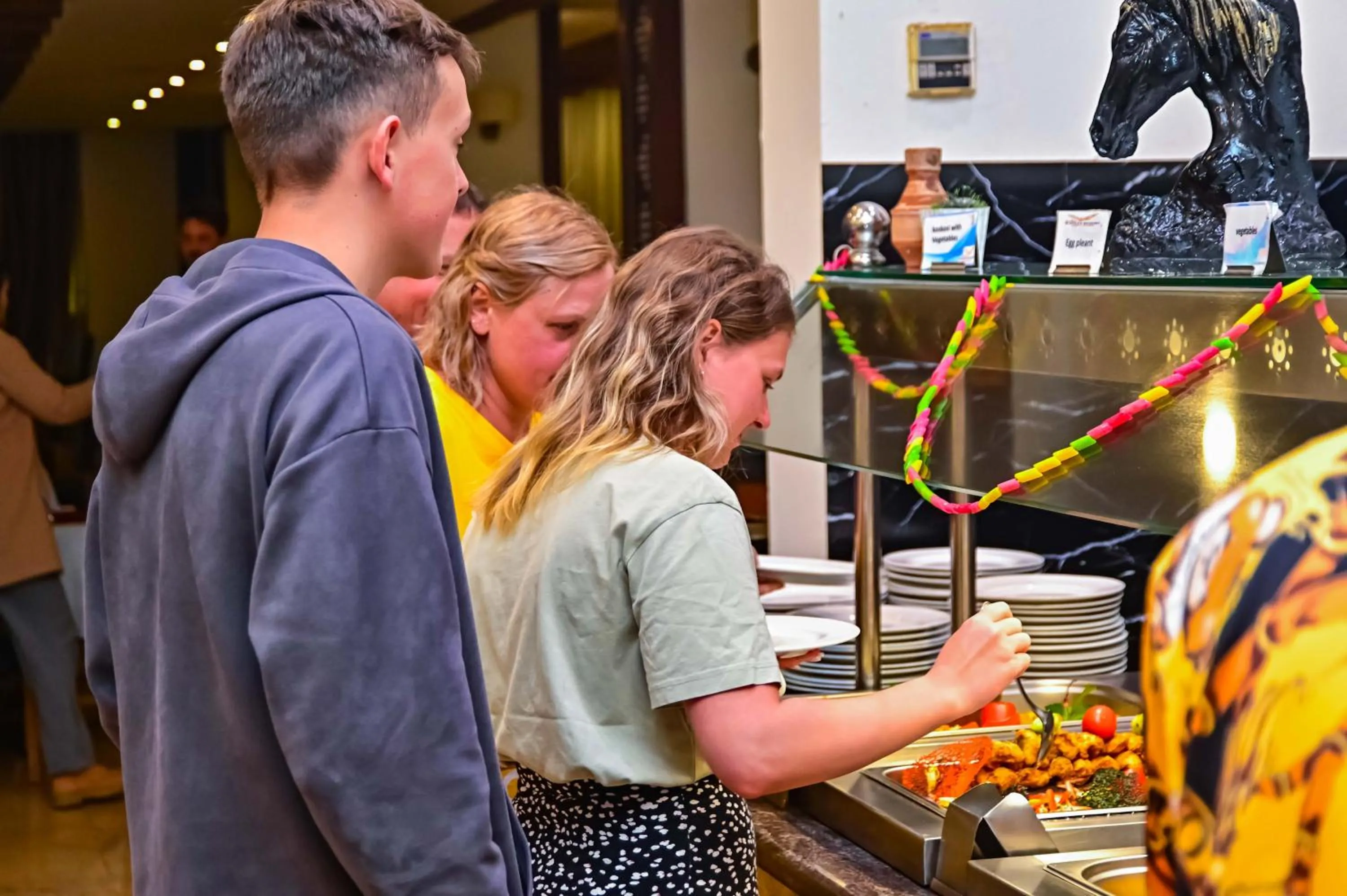 Food and drinks in New Eagles Aqua Park Resort