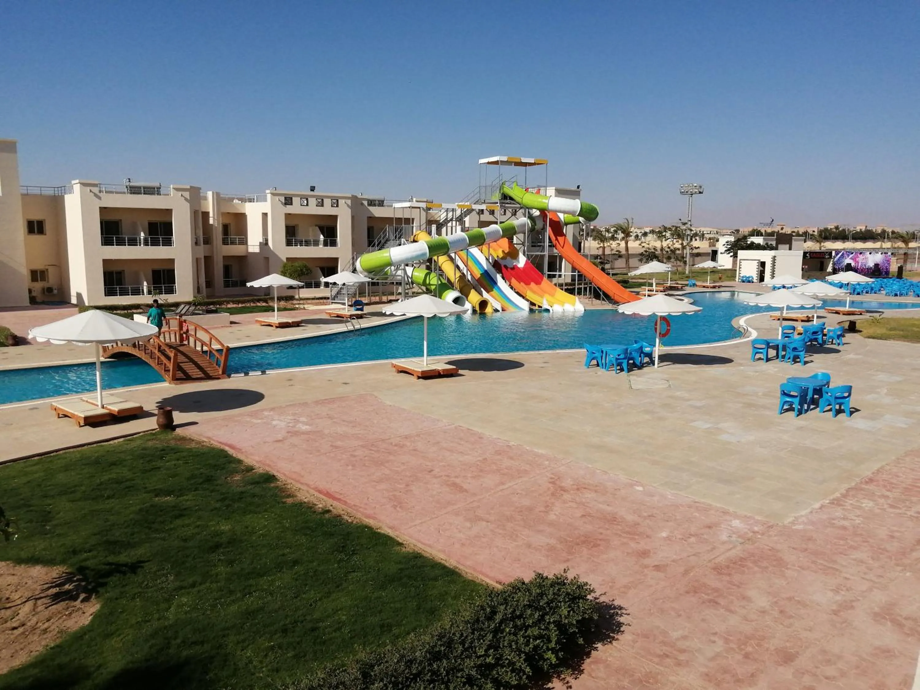 Aqua park in New Eagles Aqua Park Resort